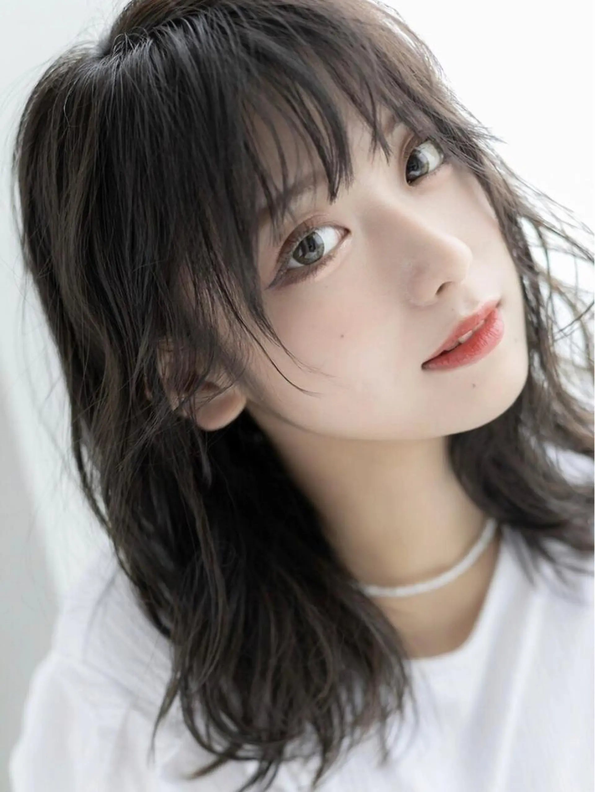 セミロング 韓国カット/新保 辰明/大宮美容室のヘアスタイル