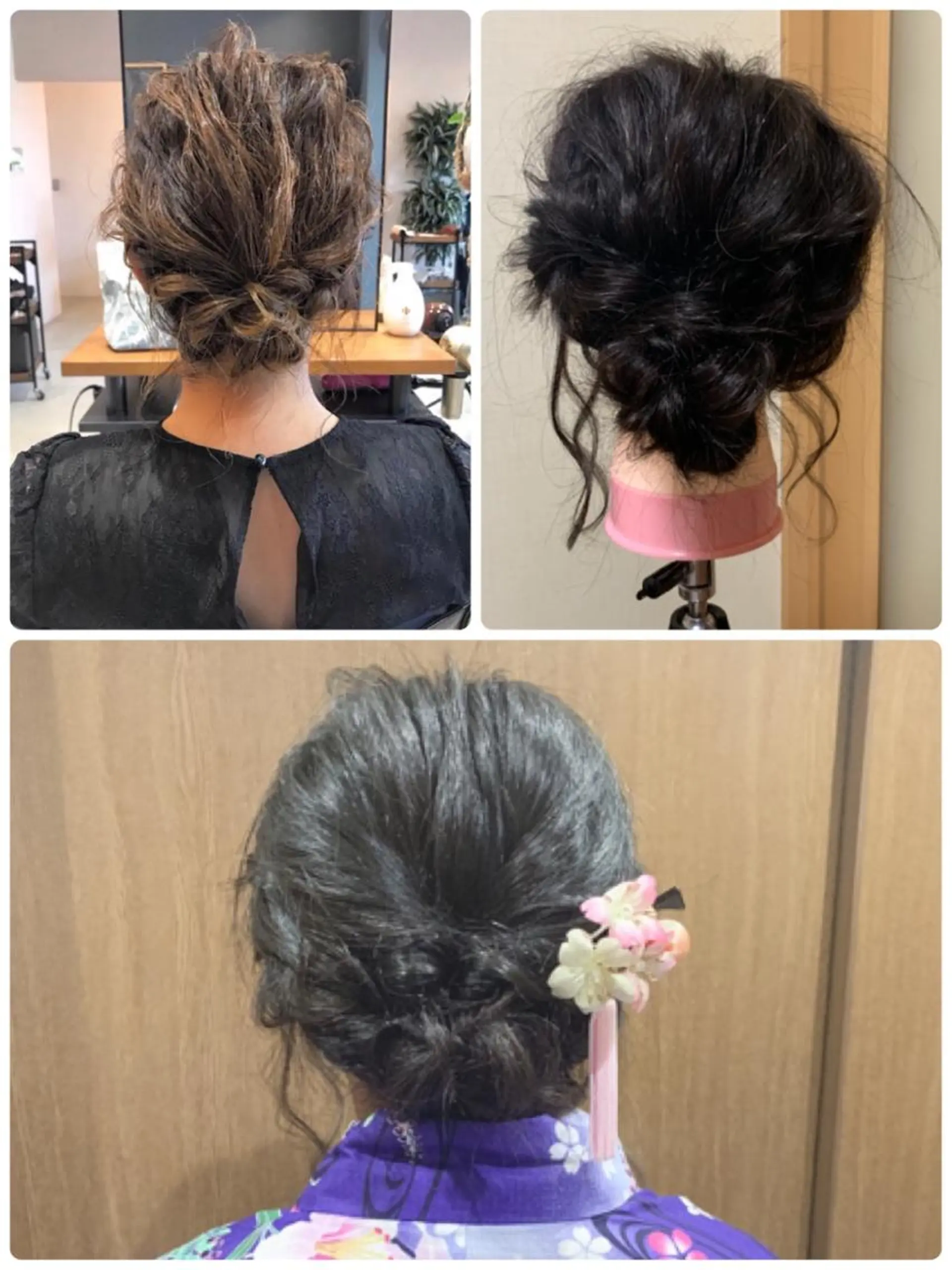ヘアアレンジ mu ku.のヘアスタイル