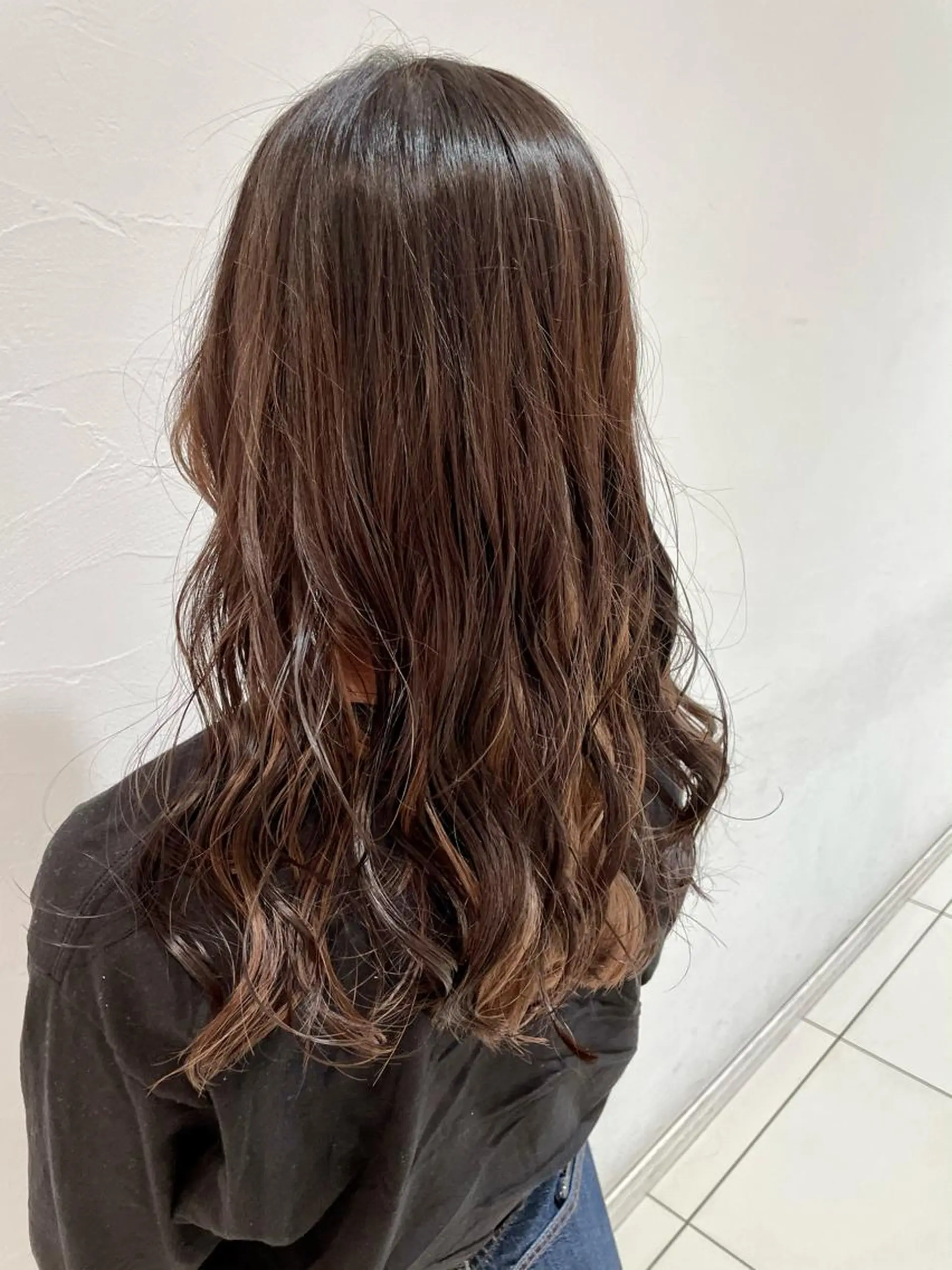 ロング カラー カット トリートメント ✂︎newi池袋✂︎ 長谷川寛のヘアスタイル