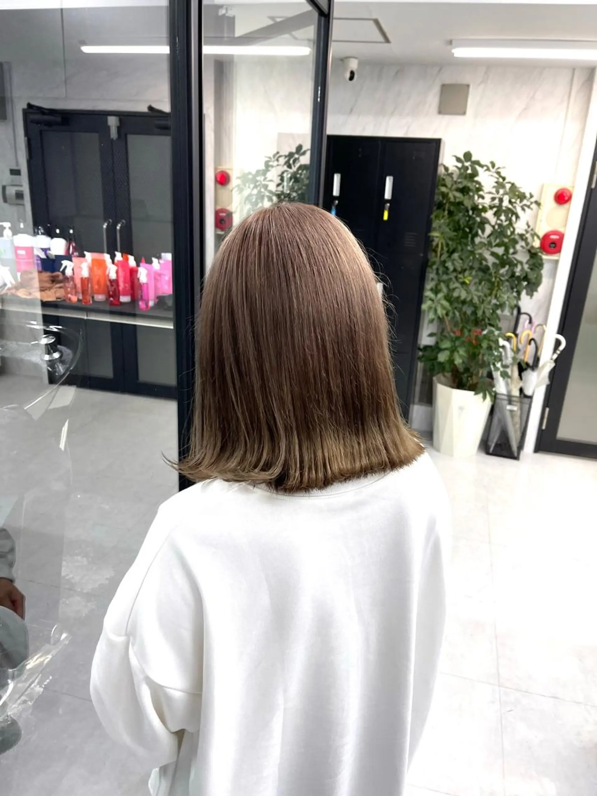 カラー ヘアカラー トリートメント 髪質改善/堀江 ケアカラーtoshiのヘアスタイル