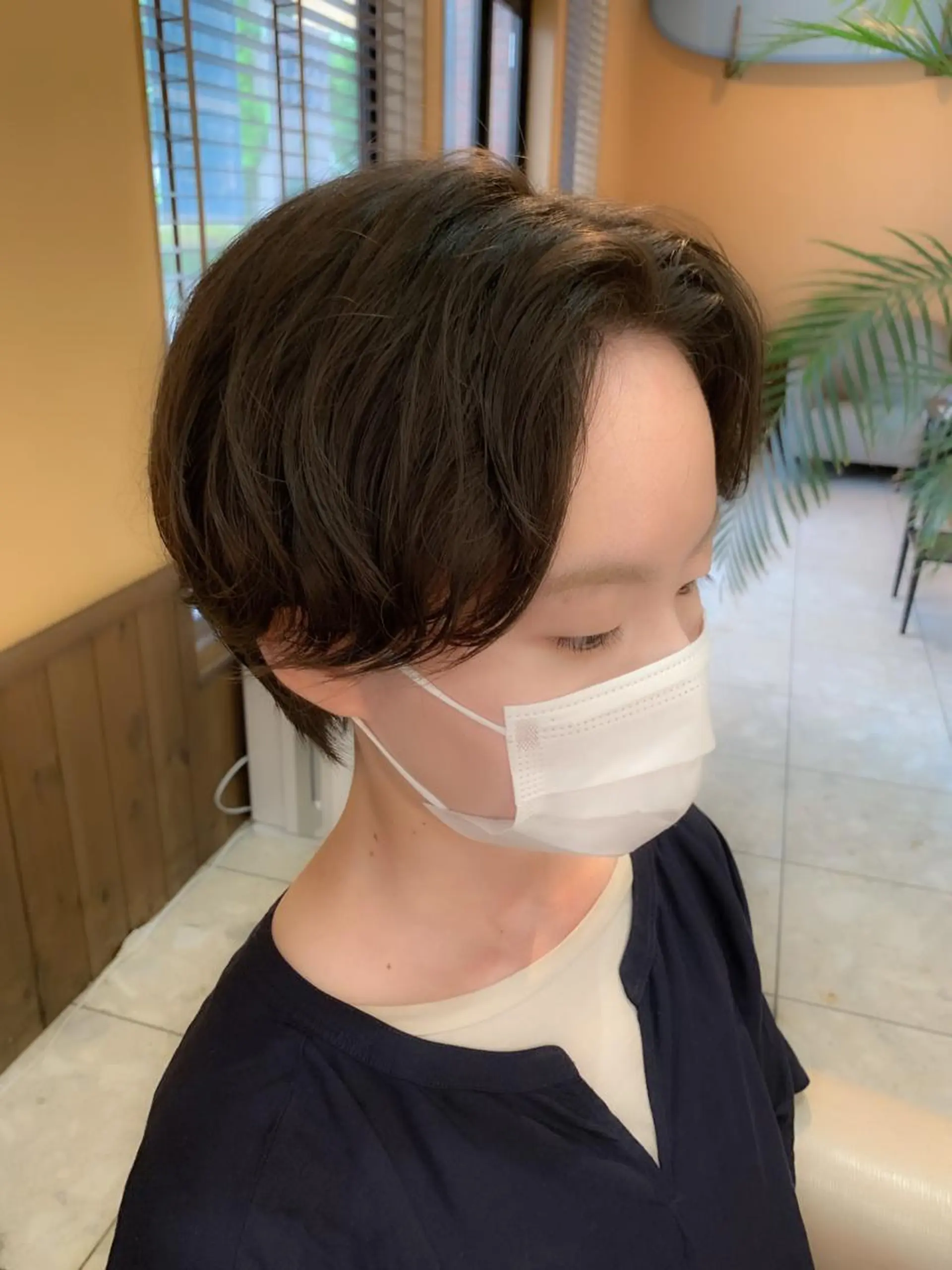 ショート 縮毛矯正/髪質改善 飯田公祐のヘアスタイル