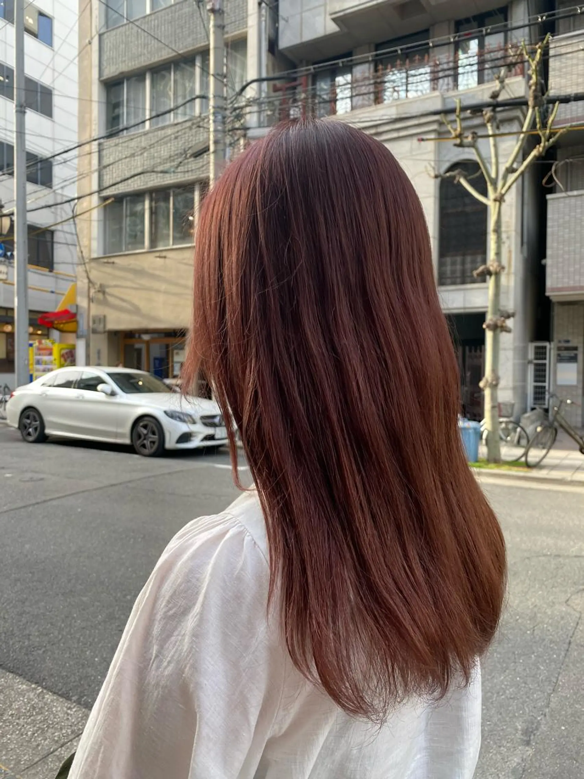 ロング カラー ヘアアレンジ 韓国好き🇰🇷 美容師MIKUのヘアスタイル