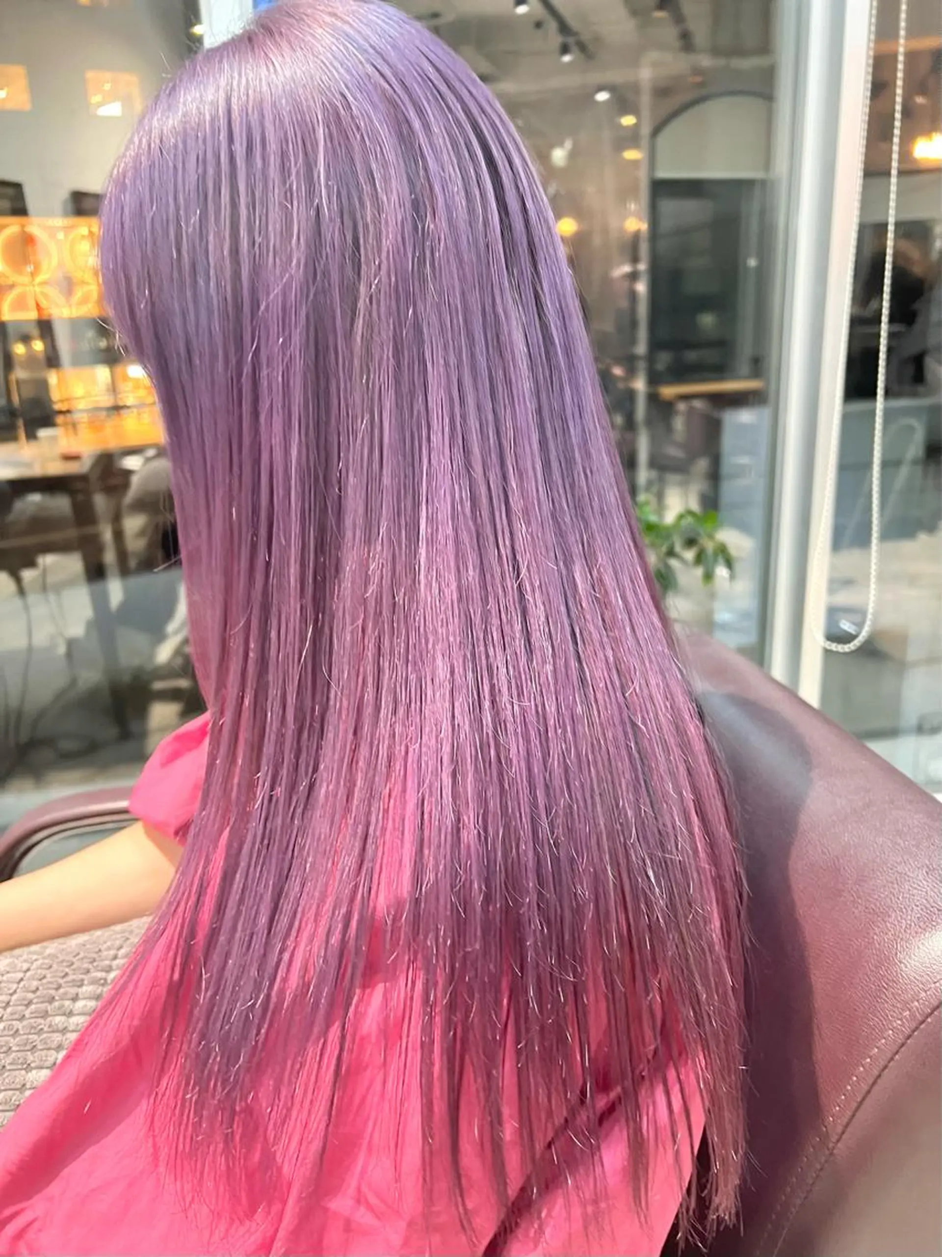 ロング カラー ヘアアレンジ ネイル ヘアカラー トリートメント ヘアセット 🌈インナーカラー ‘ショウマ’🌈のヘアスタイル