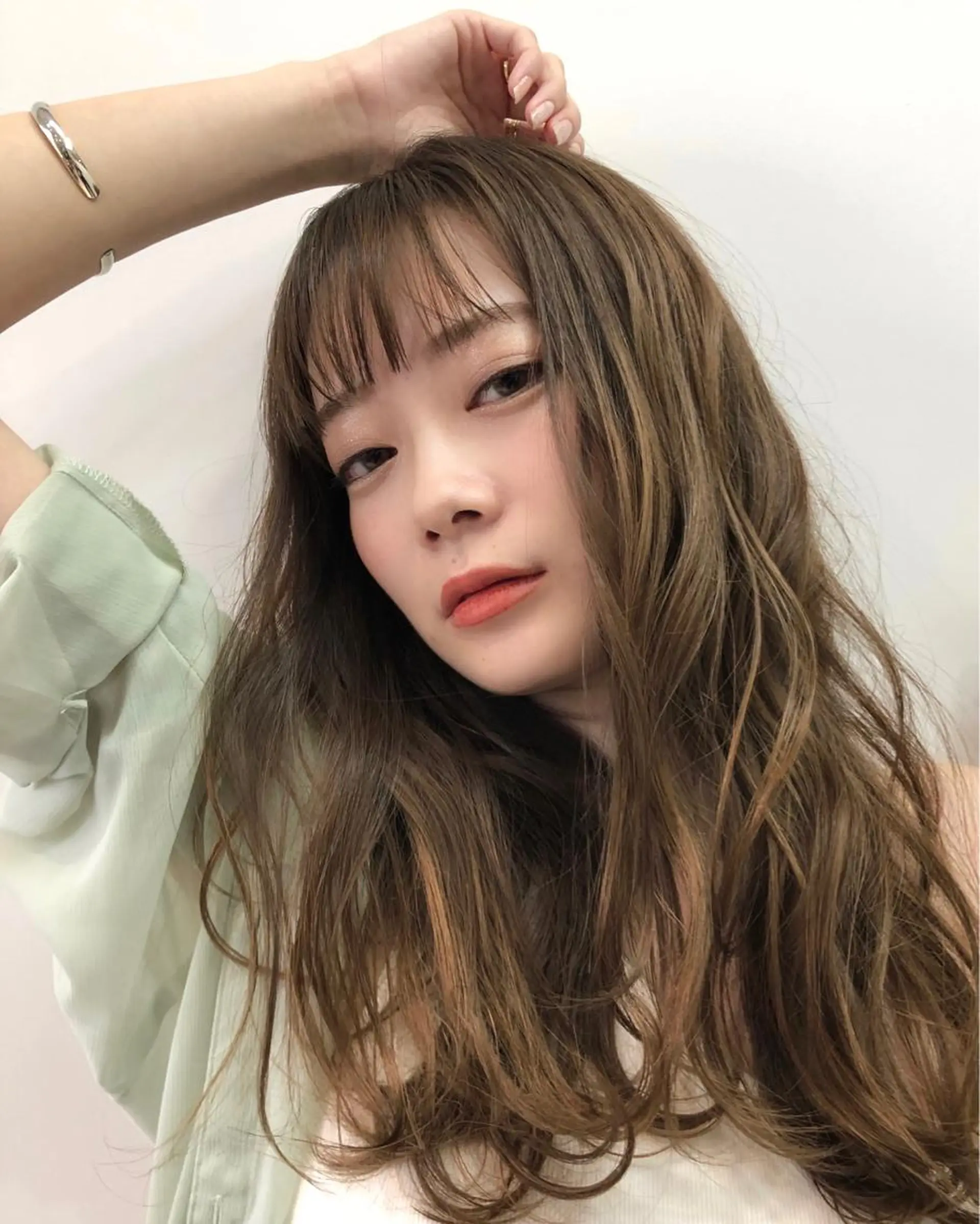 ロング 片山美穂 心斎橋・なんばのヘアスタイル