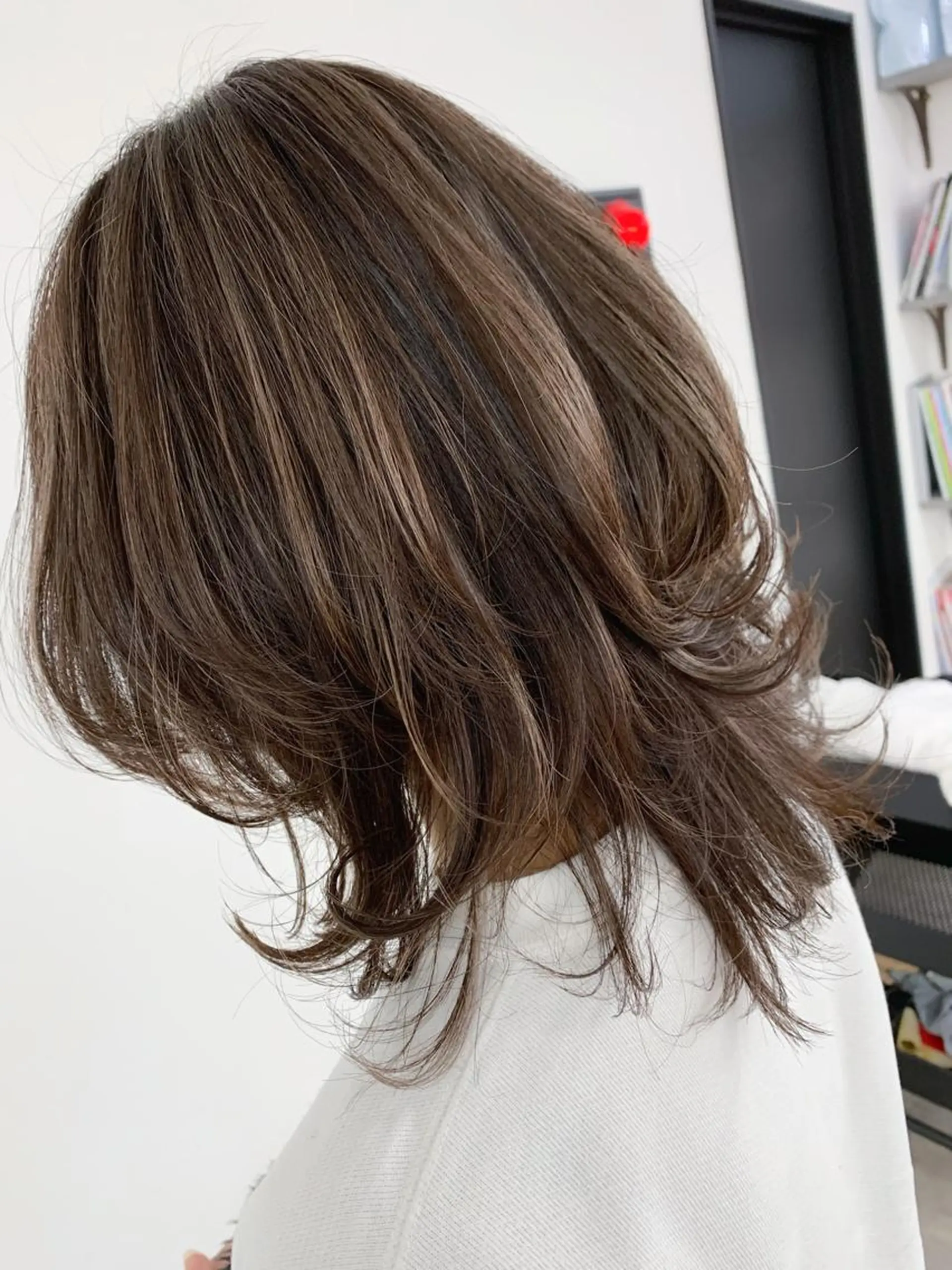 セミロング 🥇近藤 恭輔🥇 Recharme新保のヘアスタイル