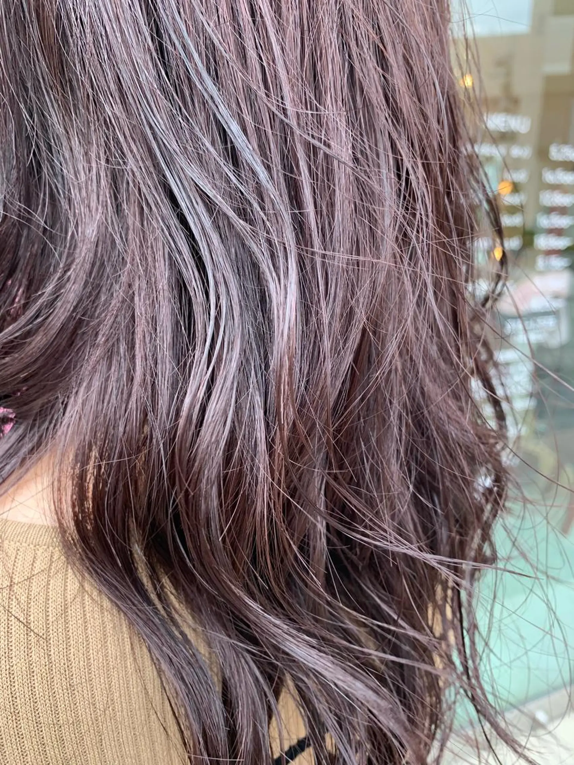 ロング カラー ヘアカラー トリートメント ヘアセット 🌸スタイリスト 山浦美恵のヘアスタイル