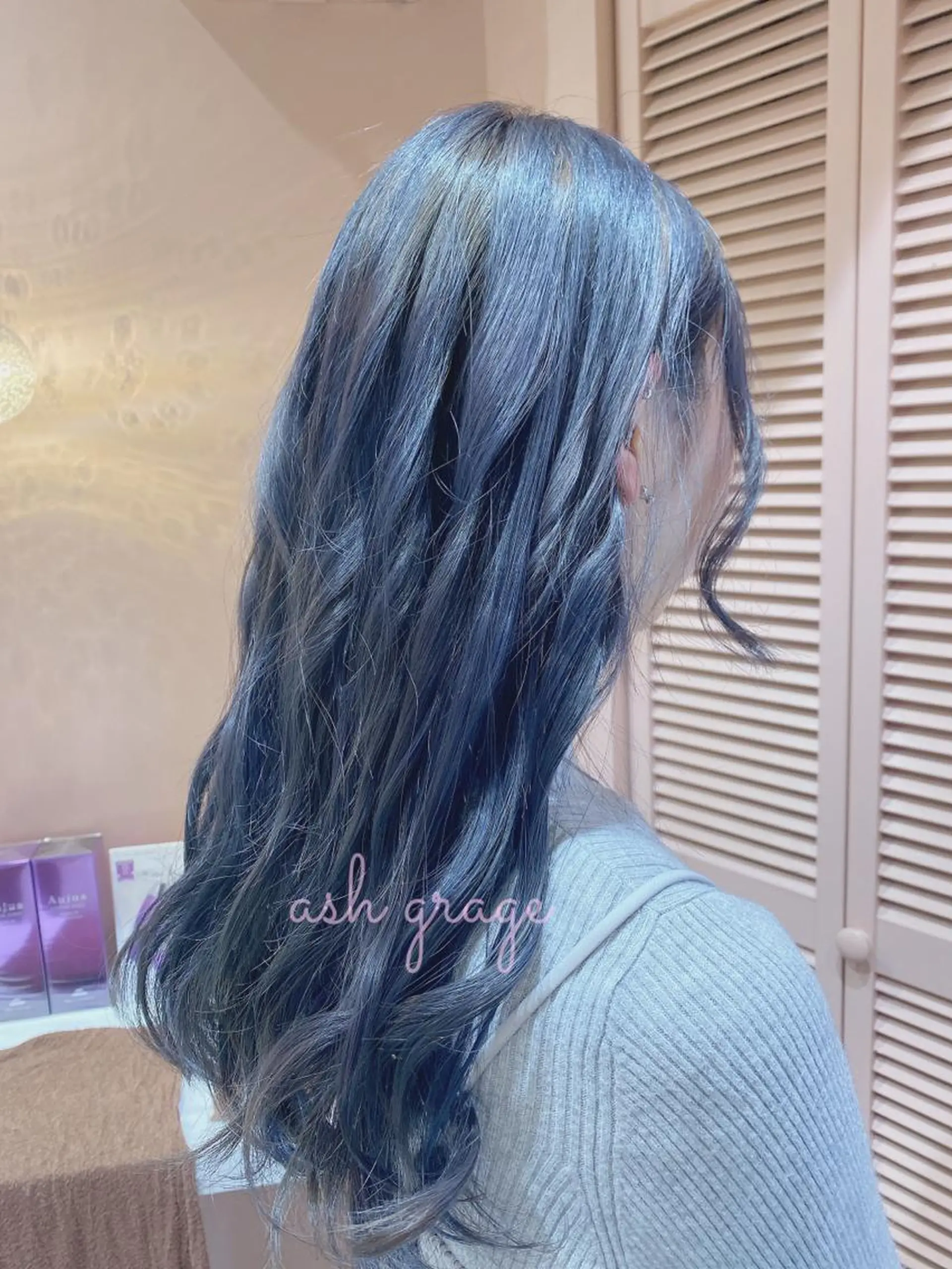 ミディアム カラー パーマ RIYA❤︎ Aujuaソムリエのヘアスタイル