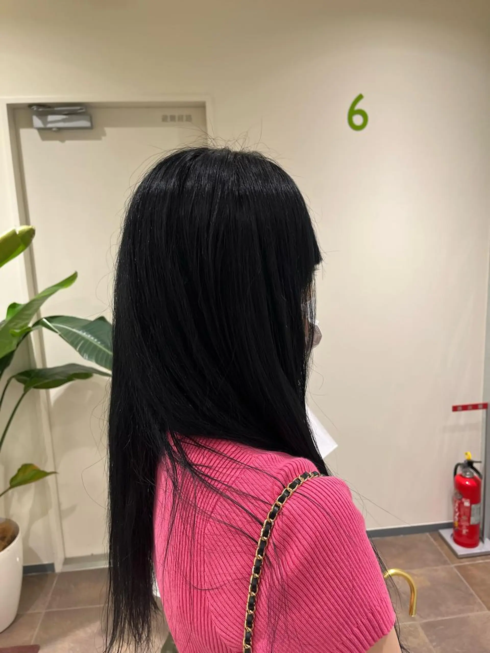 カラー 黒髪 ブルーカラー ブルーブラック 畠野Hatano /メンズ/ボブのヘアスタイル