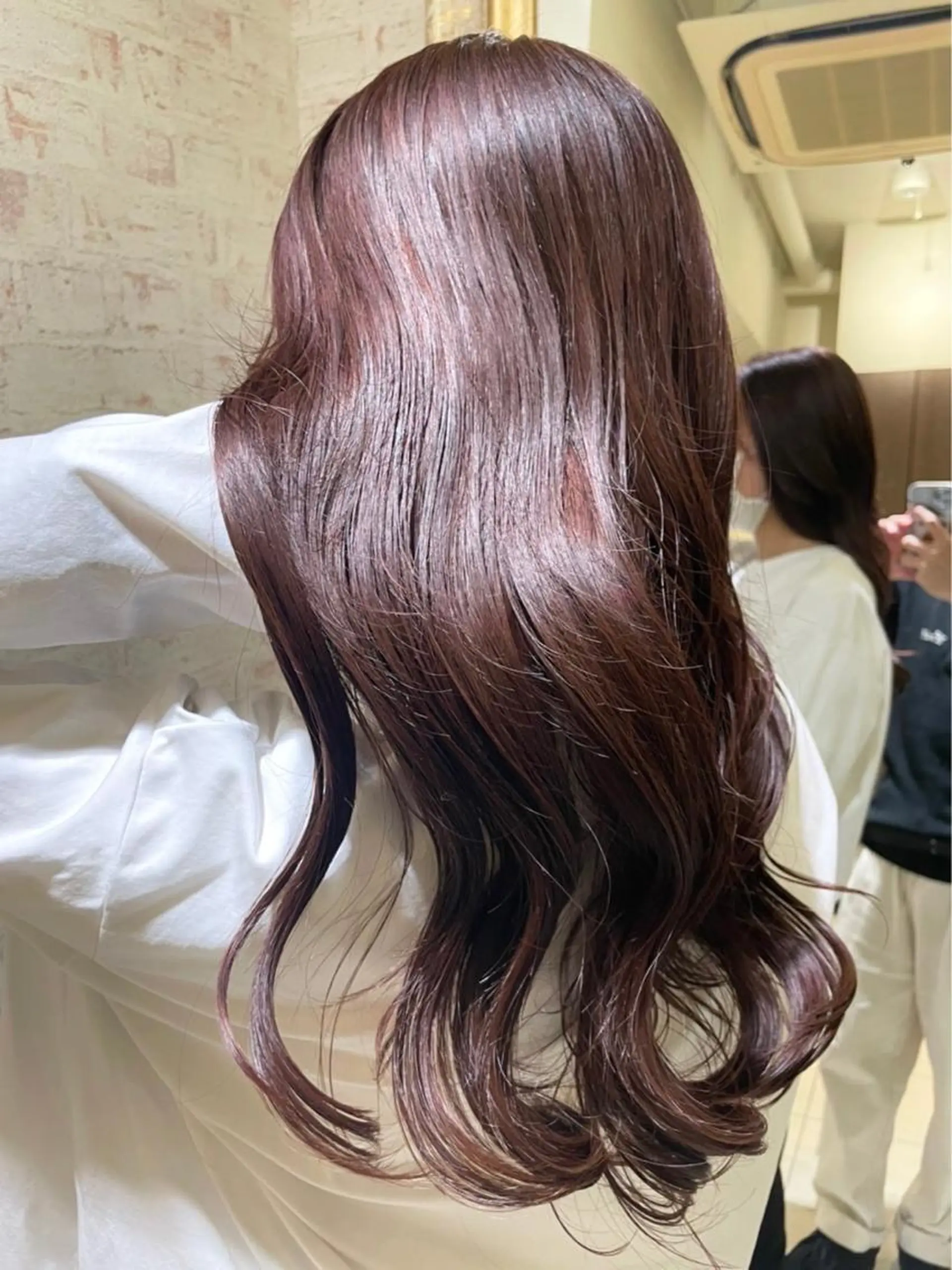 ロング カラー カット ヘアカラー トリートメント 🩵アンブレラカラー 髪質改善　丸尾】のヘアスタイル