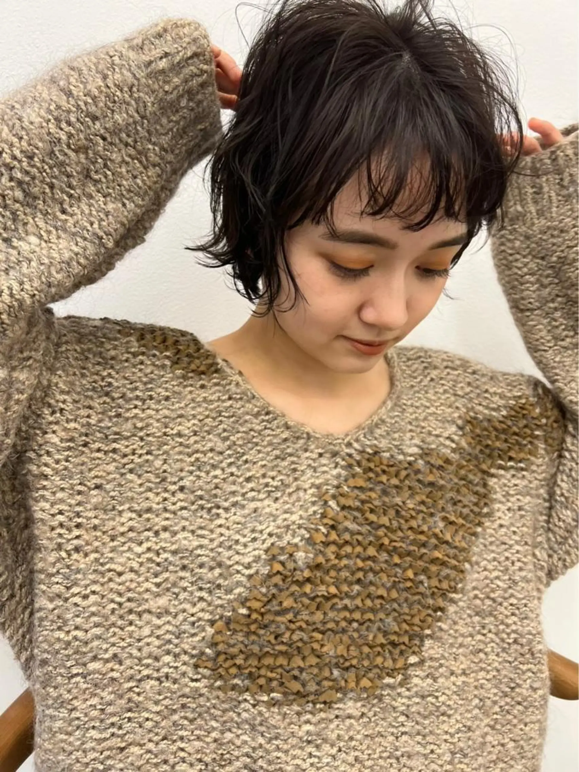ショート カラー ヘアカラー sakura🌸 レイヤー/韓国ヘアのヘアスタイル