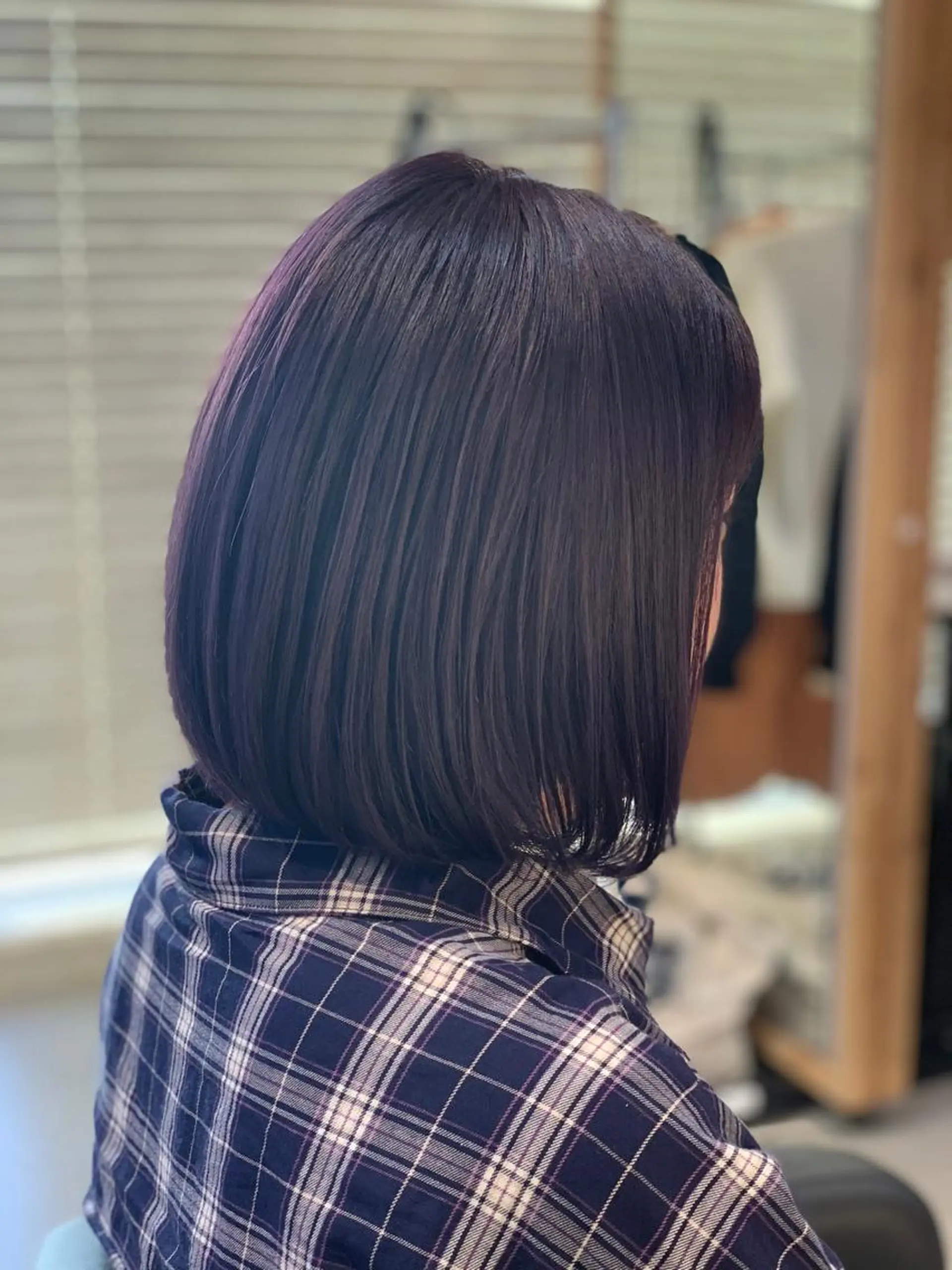 セミロング カラー 関口 友行のヘアスタイル