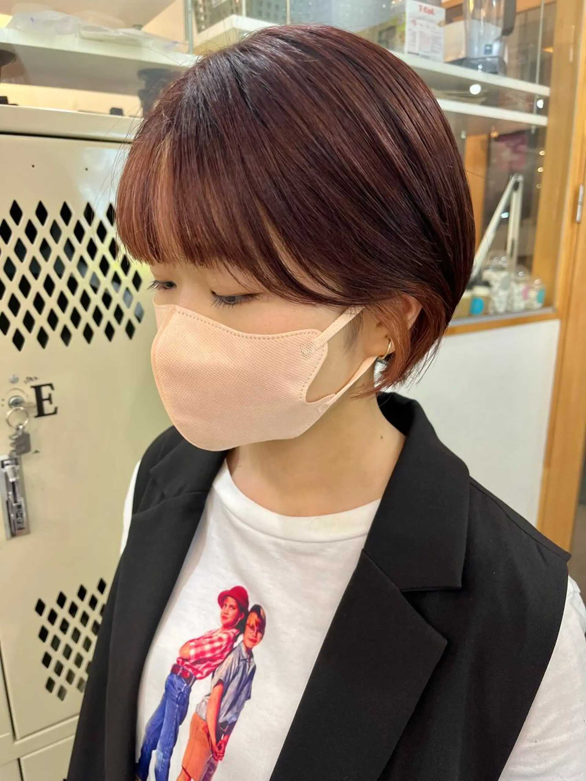 ショート カラー カット ヘアカラー トリートメント 🌼sunc HINAMI🌼のヘアスタイル