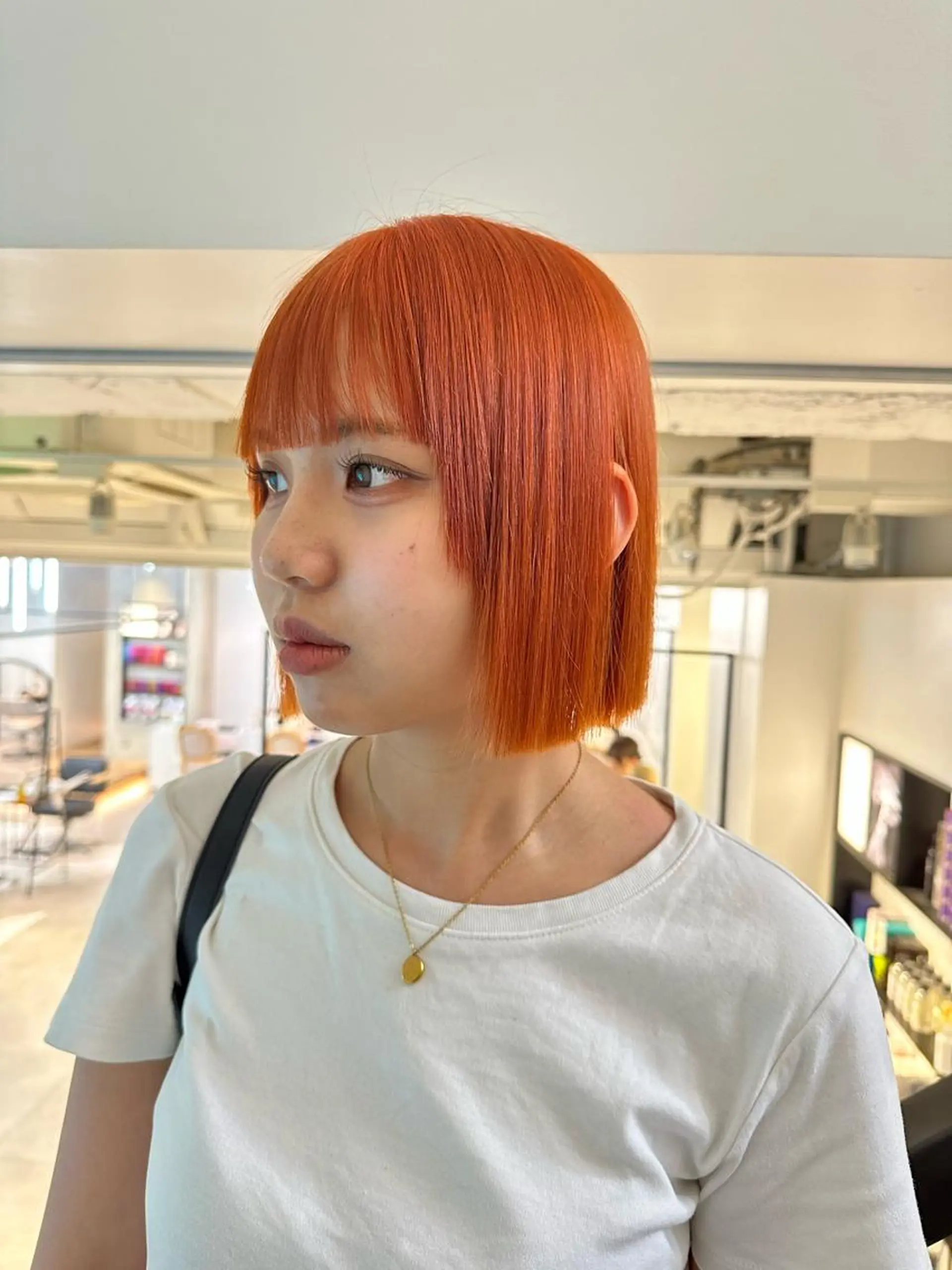 ショート カラー ヘアアレンジ ハイトーン特化 pepe🎀のヘアスタイル