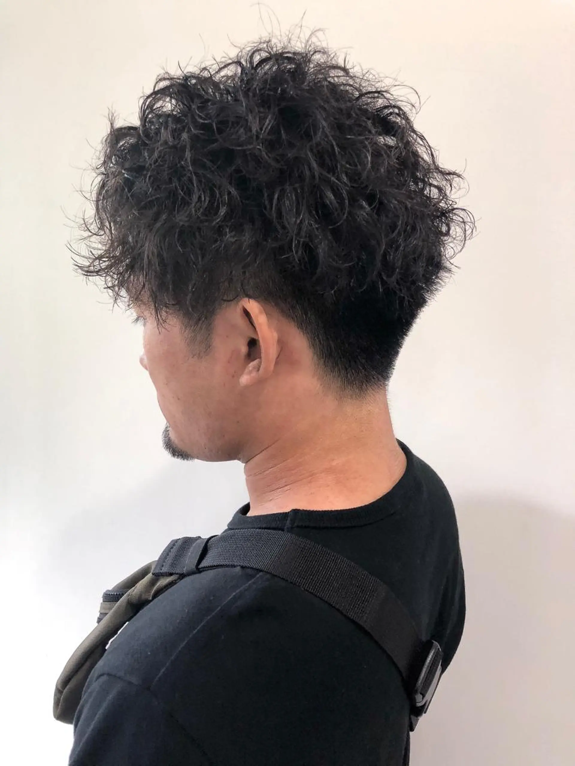 パーマ メンズ カット パーマ 森本裕/オーナー/ スパイラルパーマのヘアスタイル