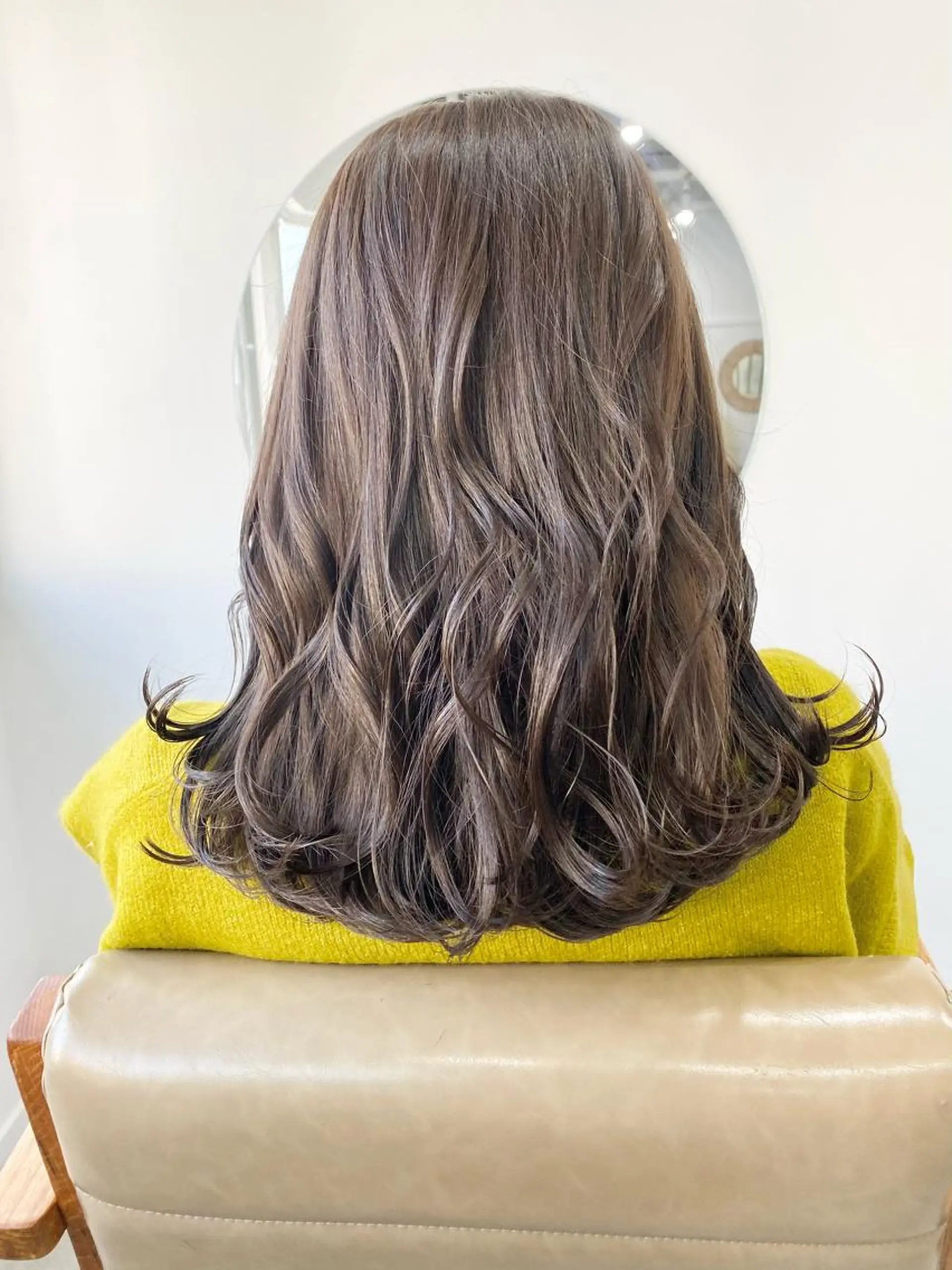 セミロング カラー ヘアアレンジ ひなの .のその他イメージ