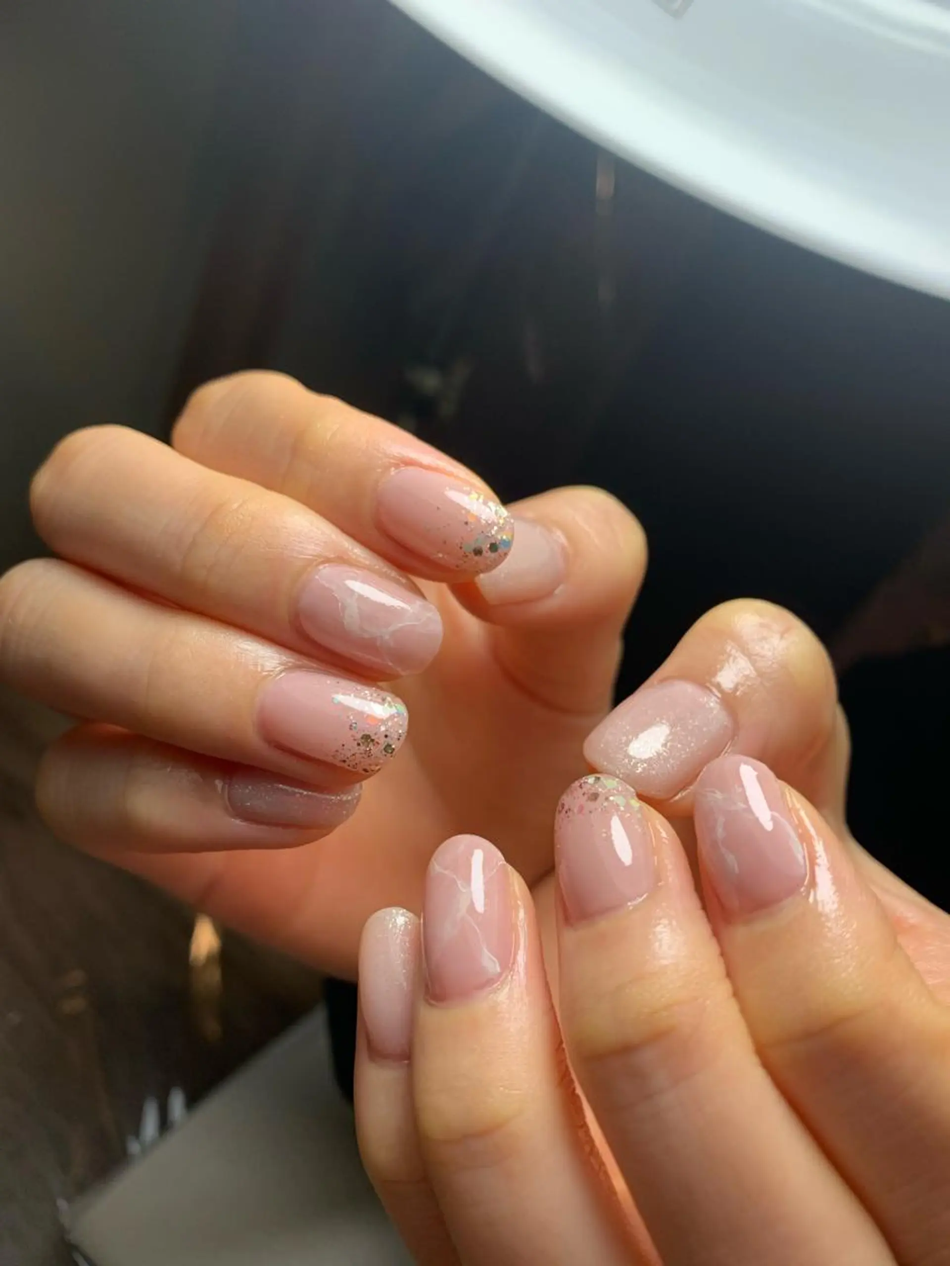 ネイル ストーンネイル 木村 千晴のネイルデザイン