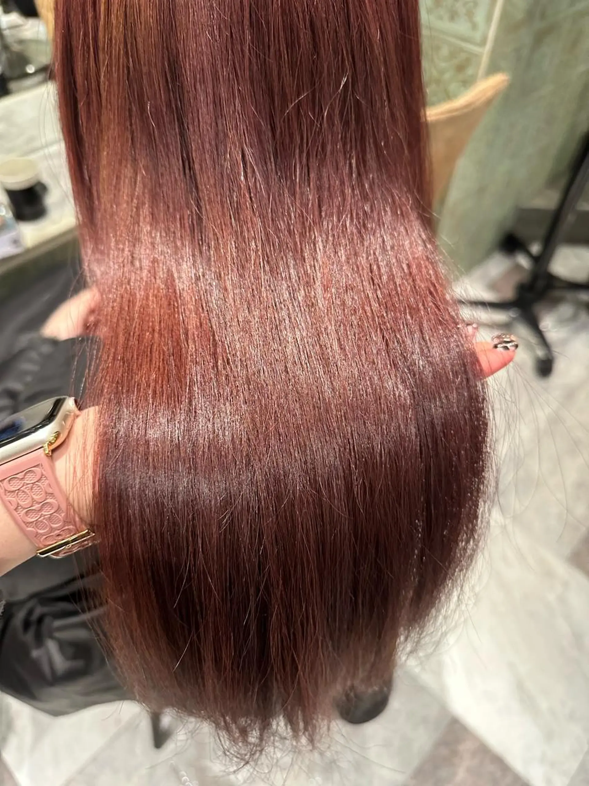 カラー ブリーチ ケアブリーチ ダブルカラー イヤリングカラー ハイライトカラー 渡辺 麻衣のヘアスタイル