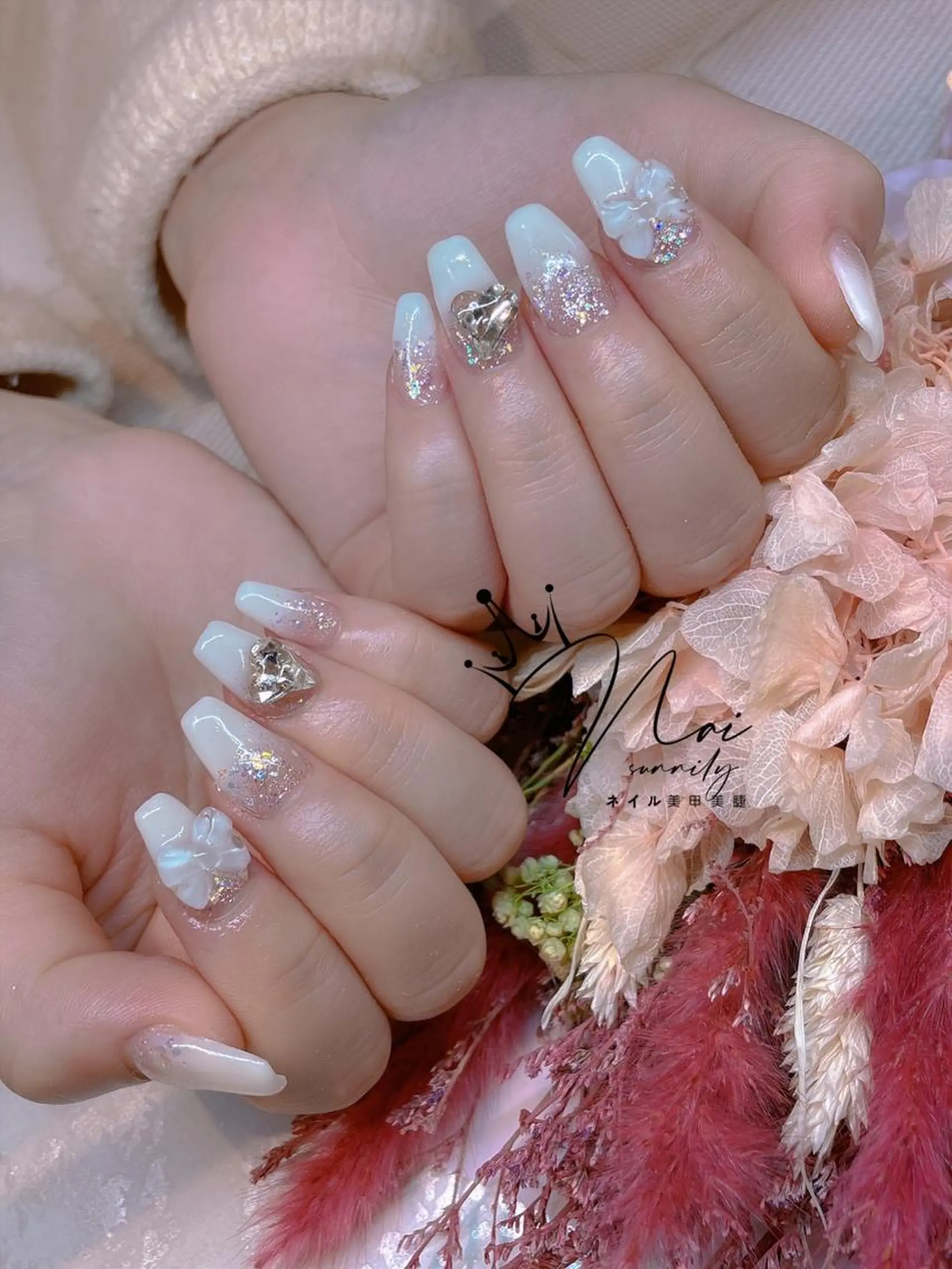 ネイル 長さだし専門店 M2　rikaのネイルデザイン