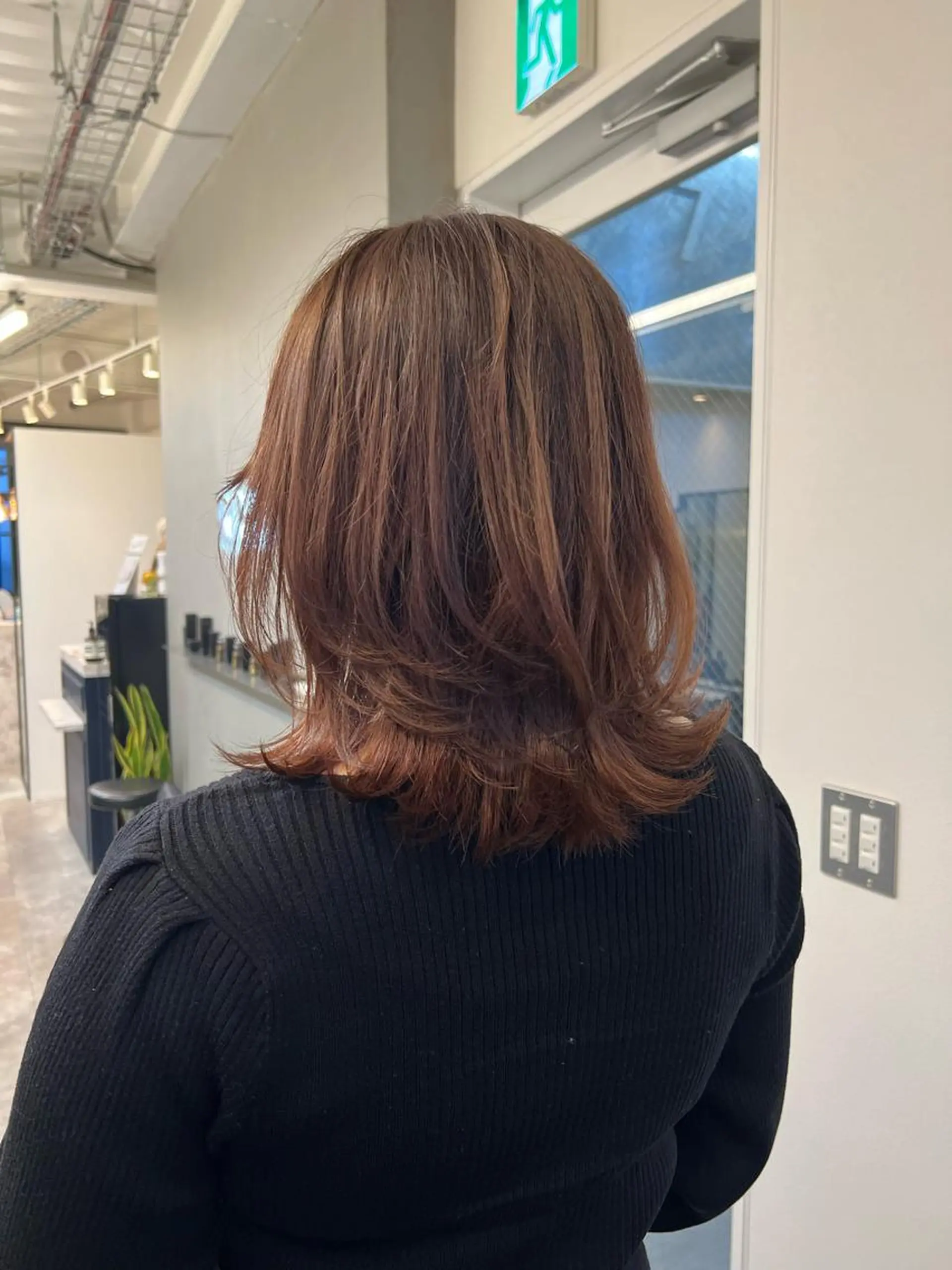 ミディアム カラー ヘアアレンジ 髪質改善/縮毛矯正 鈴木裕介のヘアスタイル