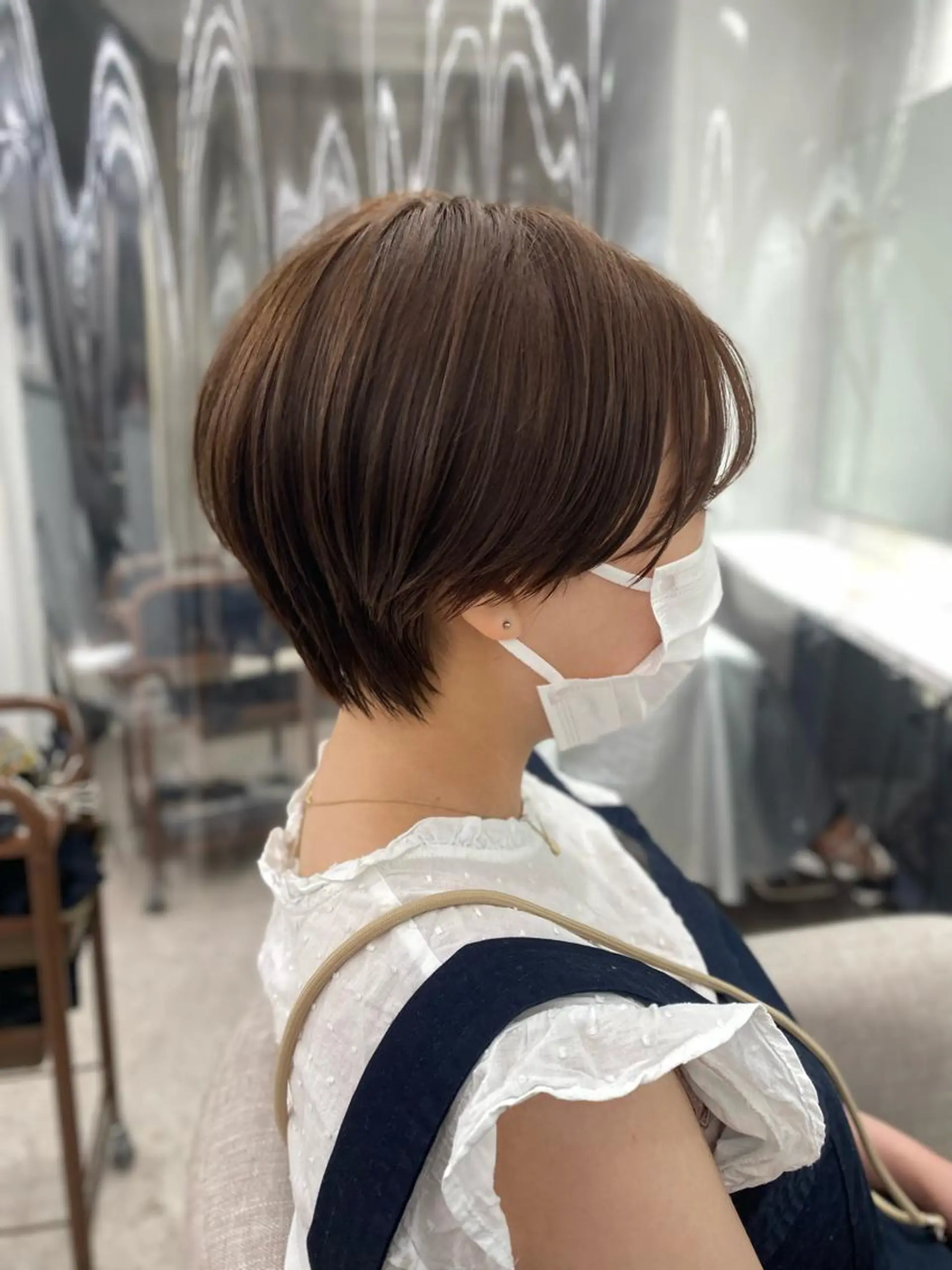 ショート レイヤーカット/ 髪質改善/羽柴りくのヘアスタイル