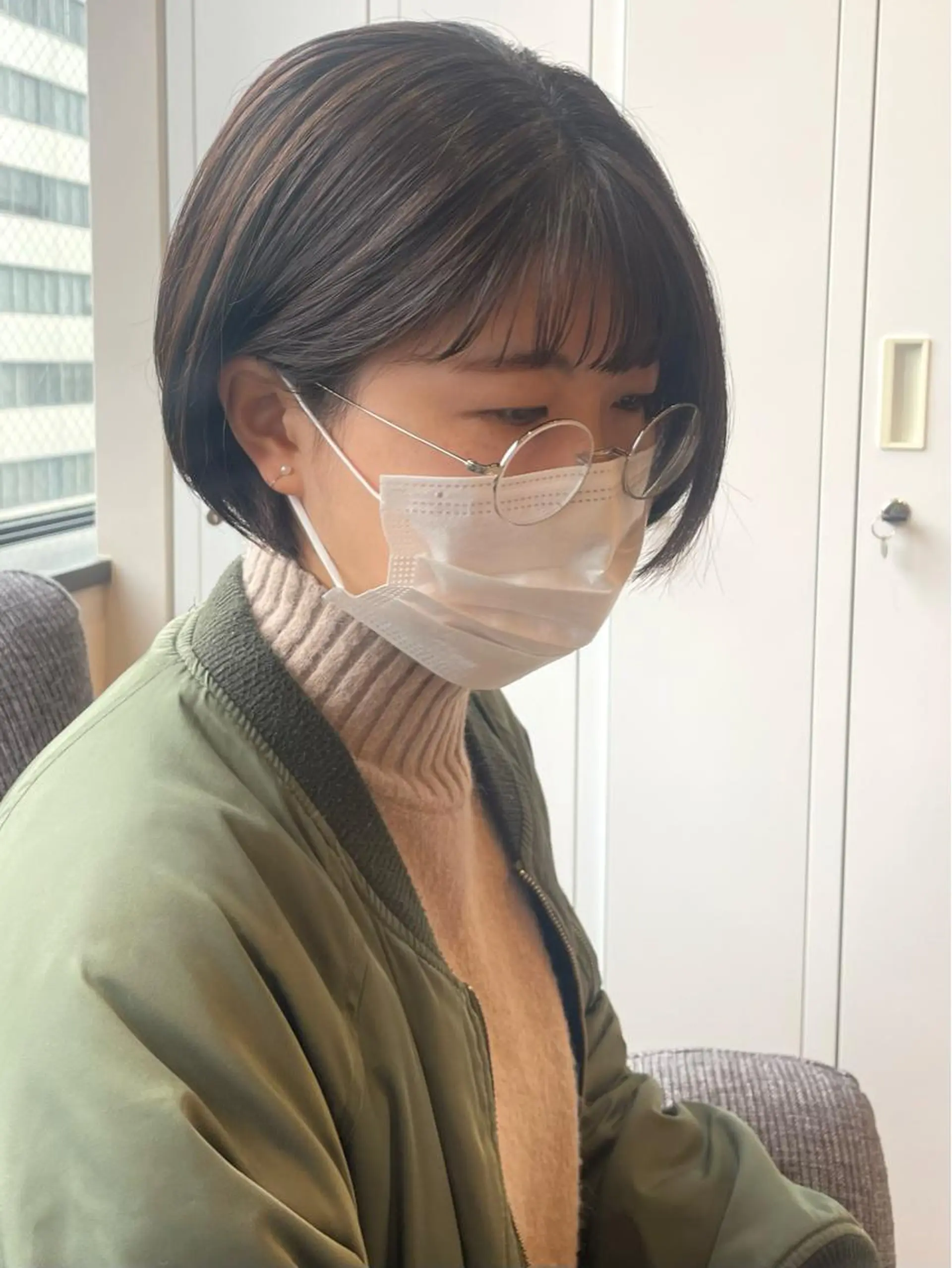 ショート ワイドバング モデルさん募集中IT byALBUM八王子のヘアスタイル