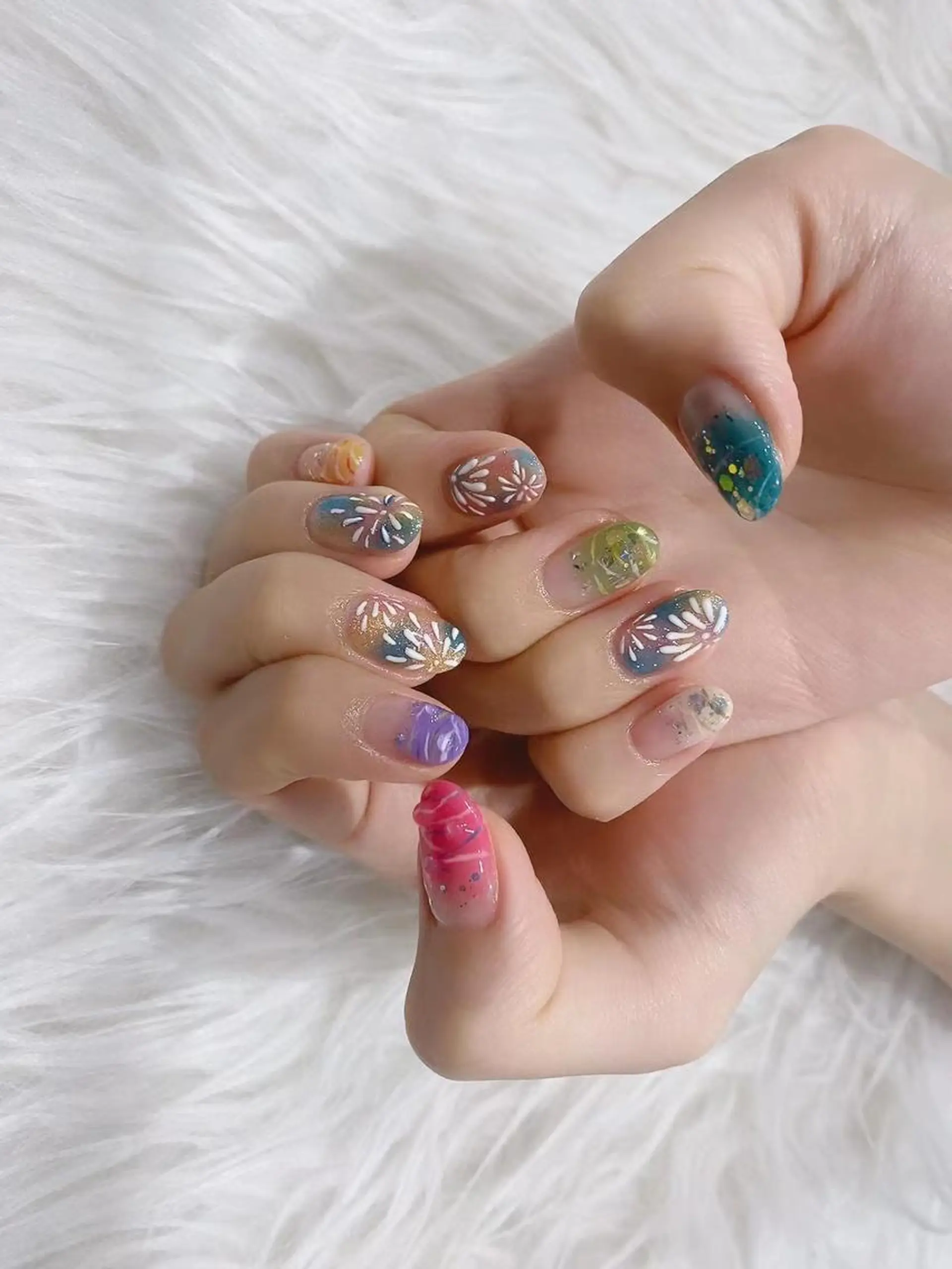 ネイル ハンドネイル Sachi Nail上野のネイルデザイン