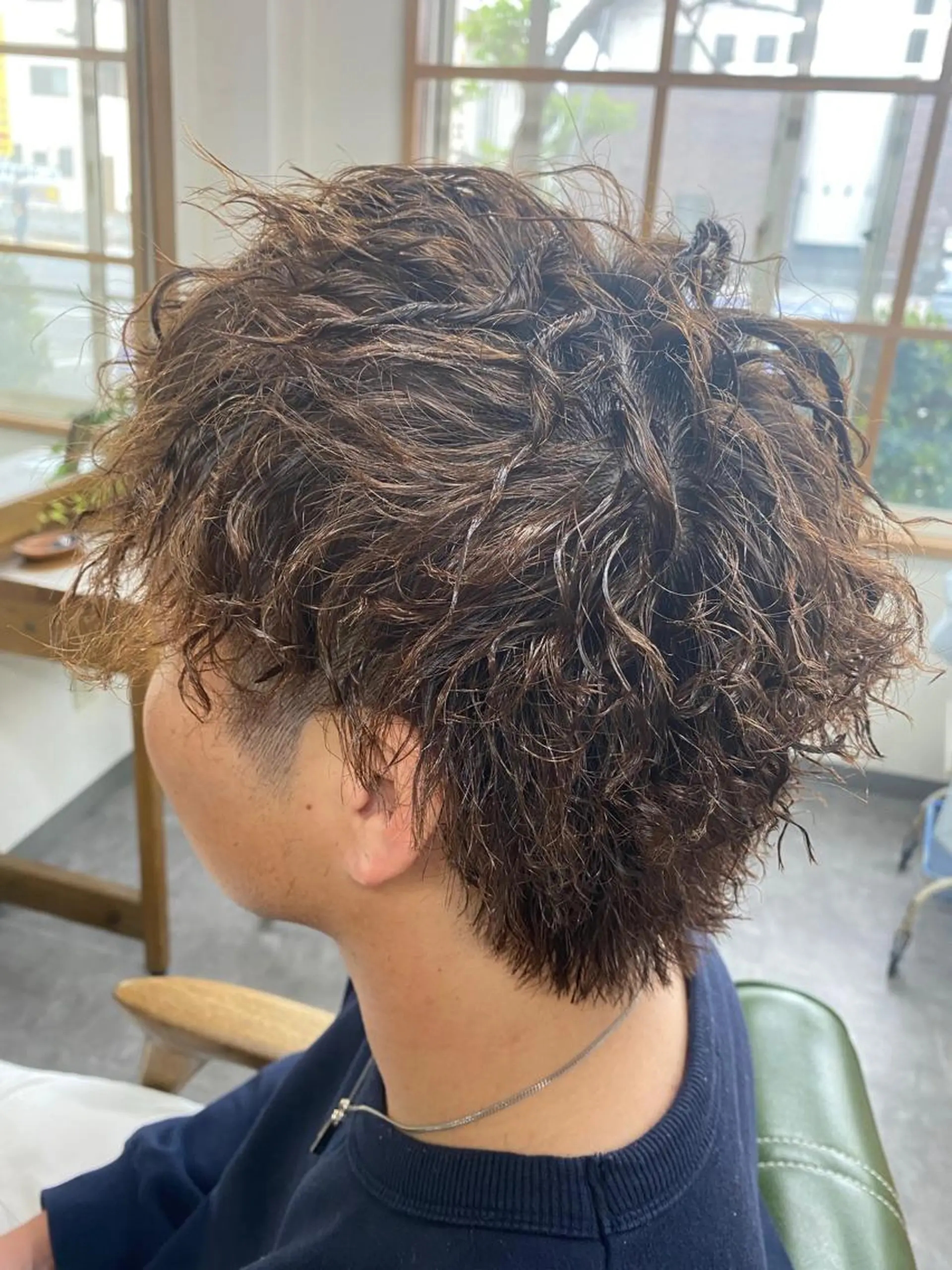 メンズ メンズパーマ メンズツイストパーマ ツイストパーマ 永沼 真依のヘアスタイル