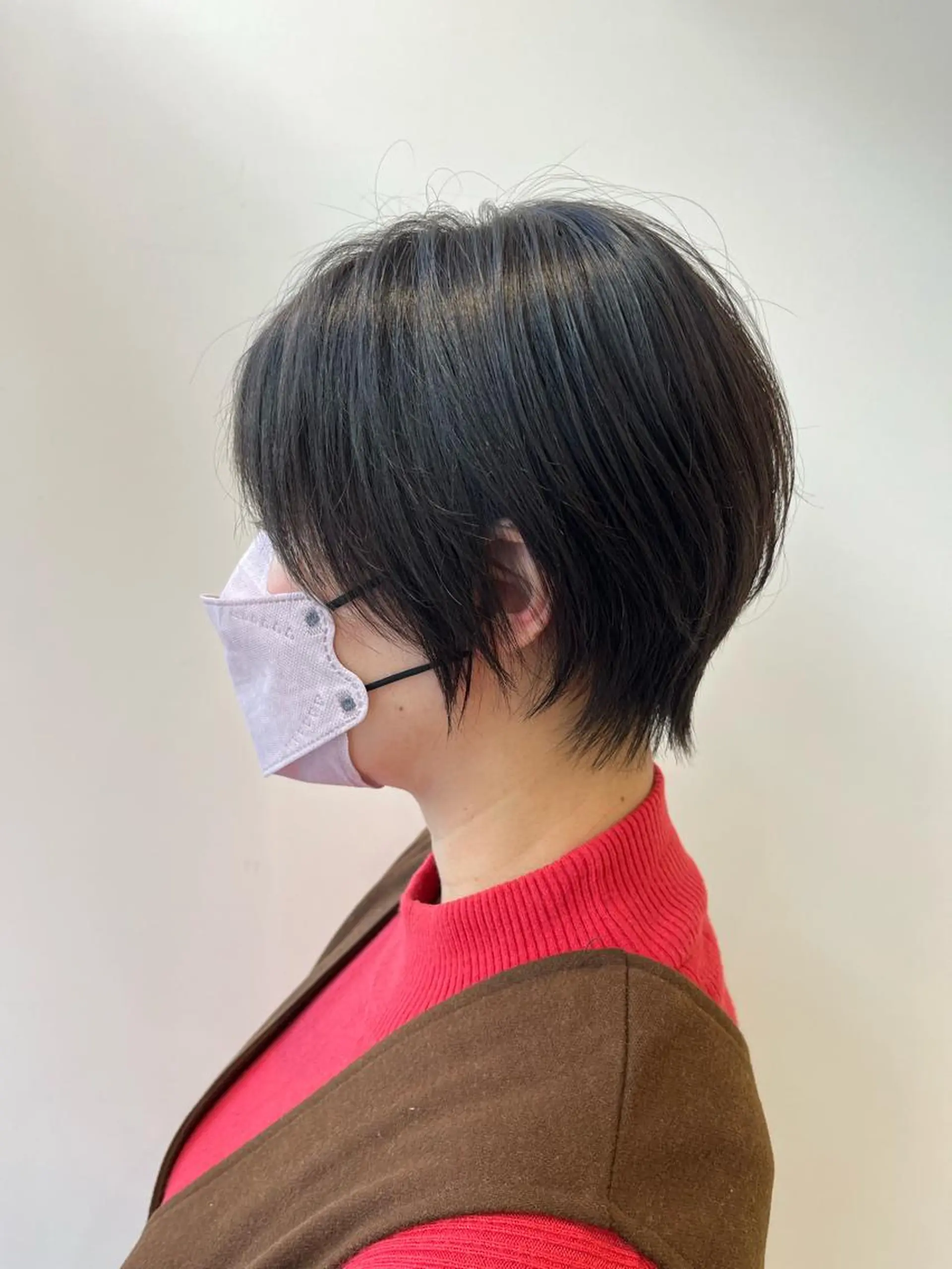 ショート 丸みショート ショートヘア レイヤー⭐️カラー ⭐️平川雅史のヘアスタイル
