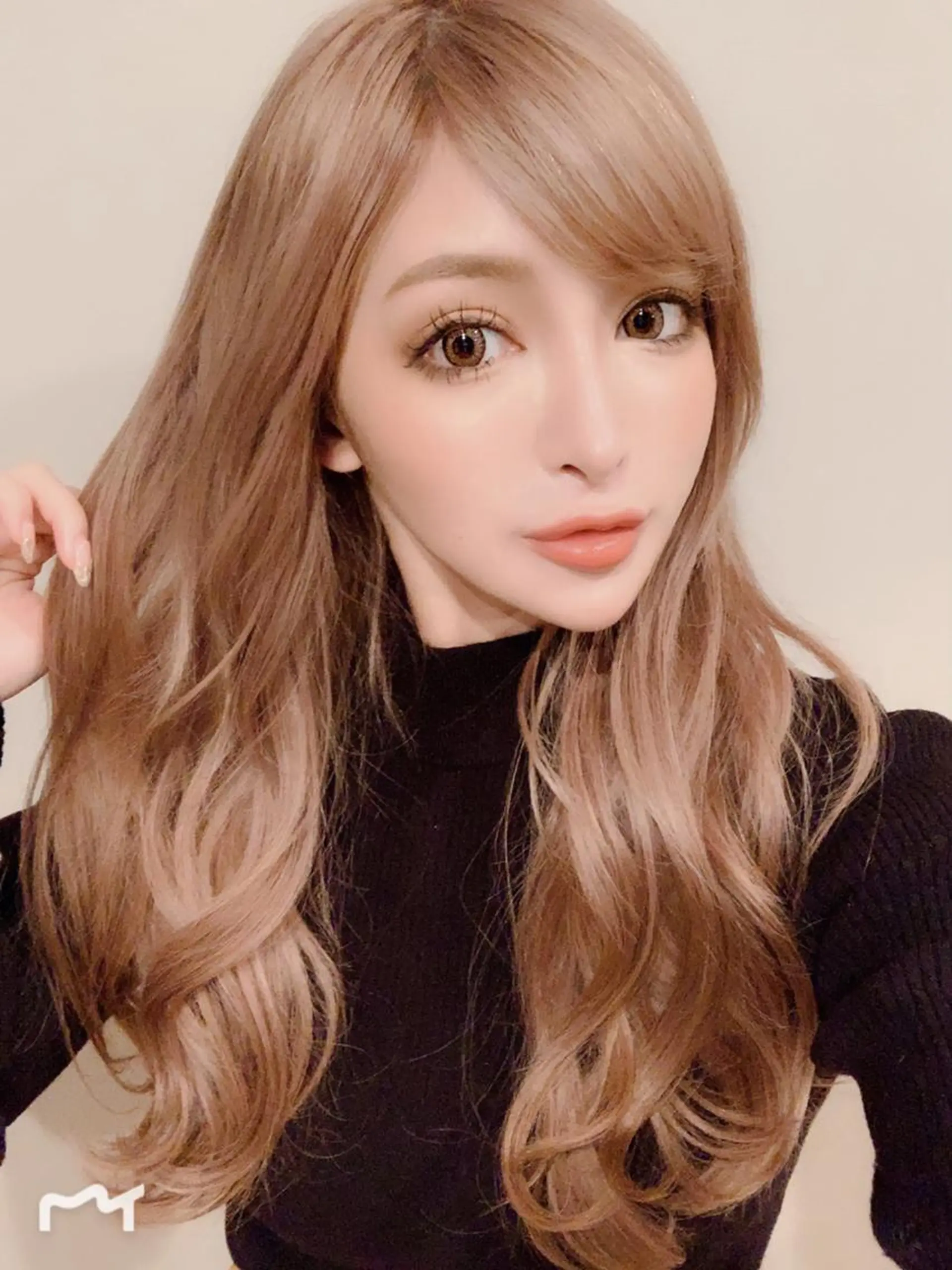 ロング カラー 韓国カラー/エクステ carryのヘアスタイル