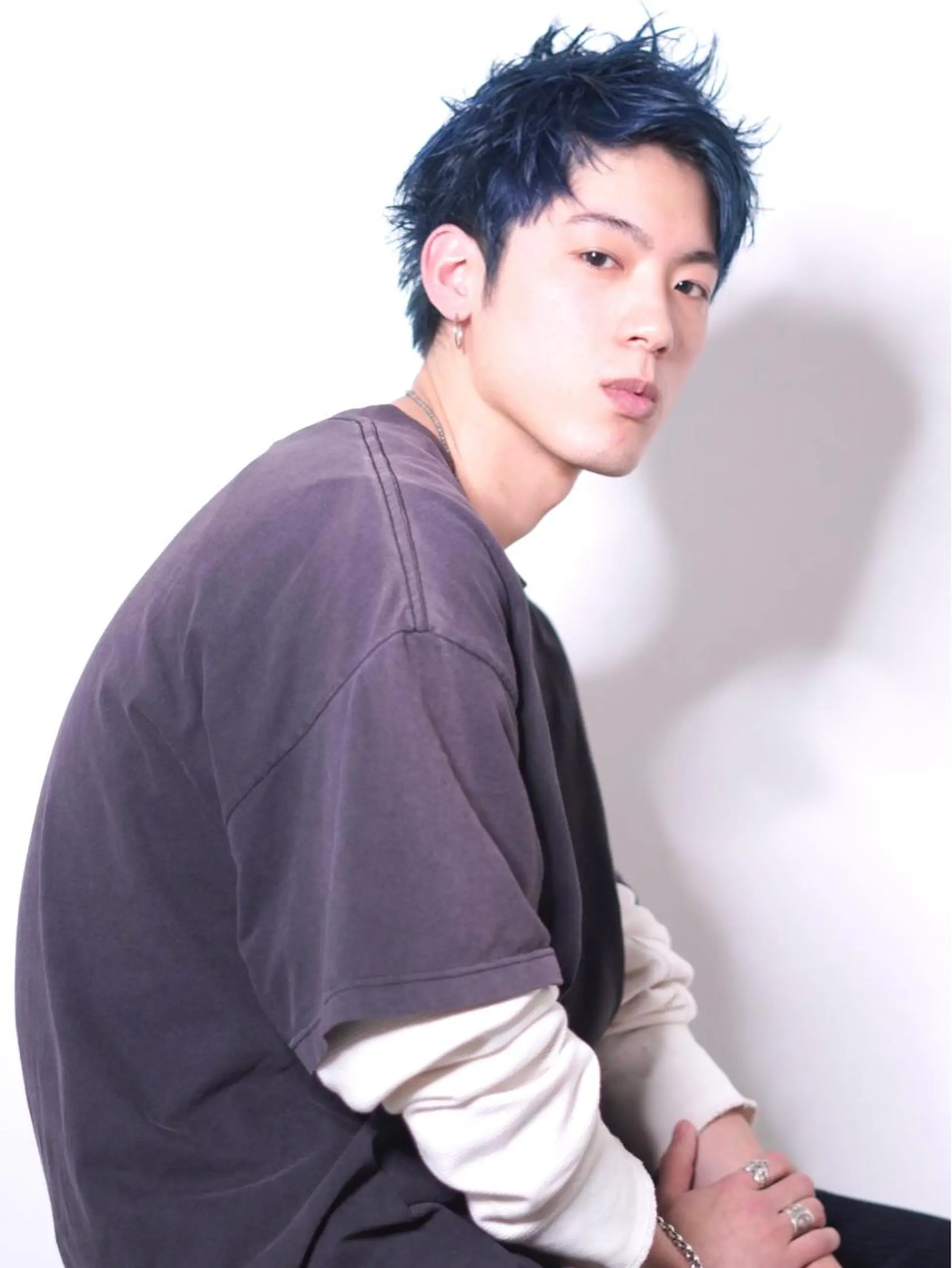 ショート カラー メンズ カット ヘアカラー メンズ支持率No.1 KAIのヘアスタイル