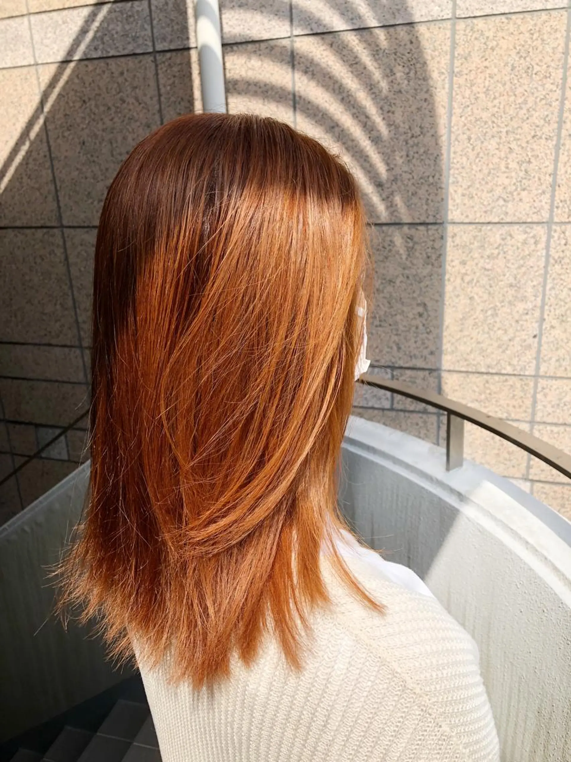 ミディアム カラーアンドケアリタ kitamuuuのヘアスタイル