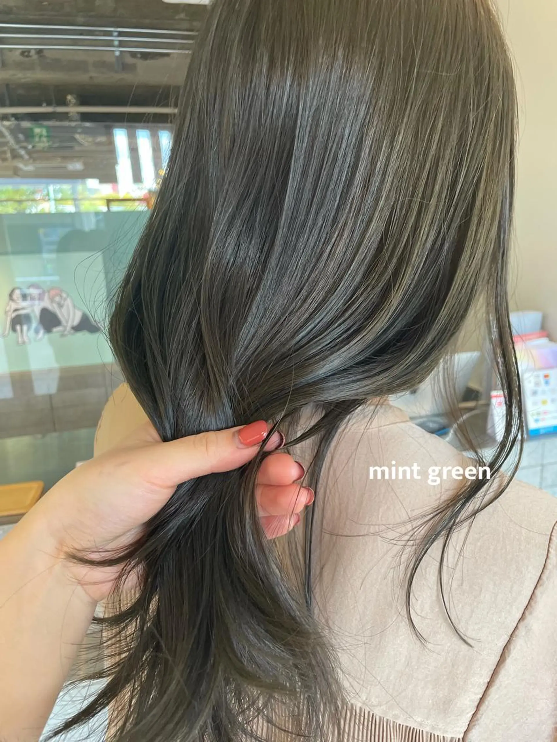 ロング カラー パーマ メンズ cipre miyabiのヘアスタイル