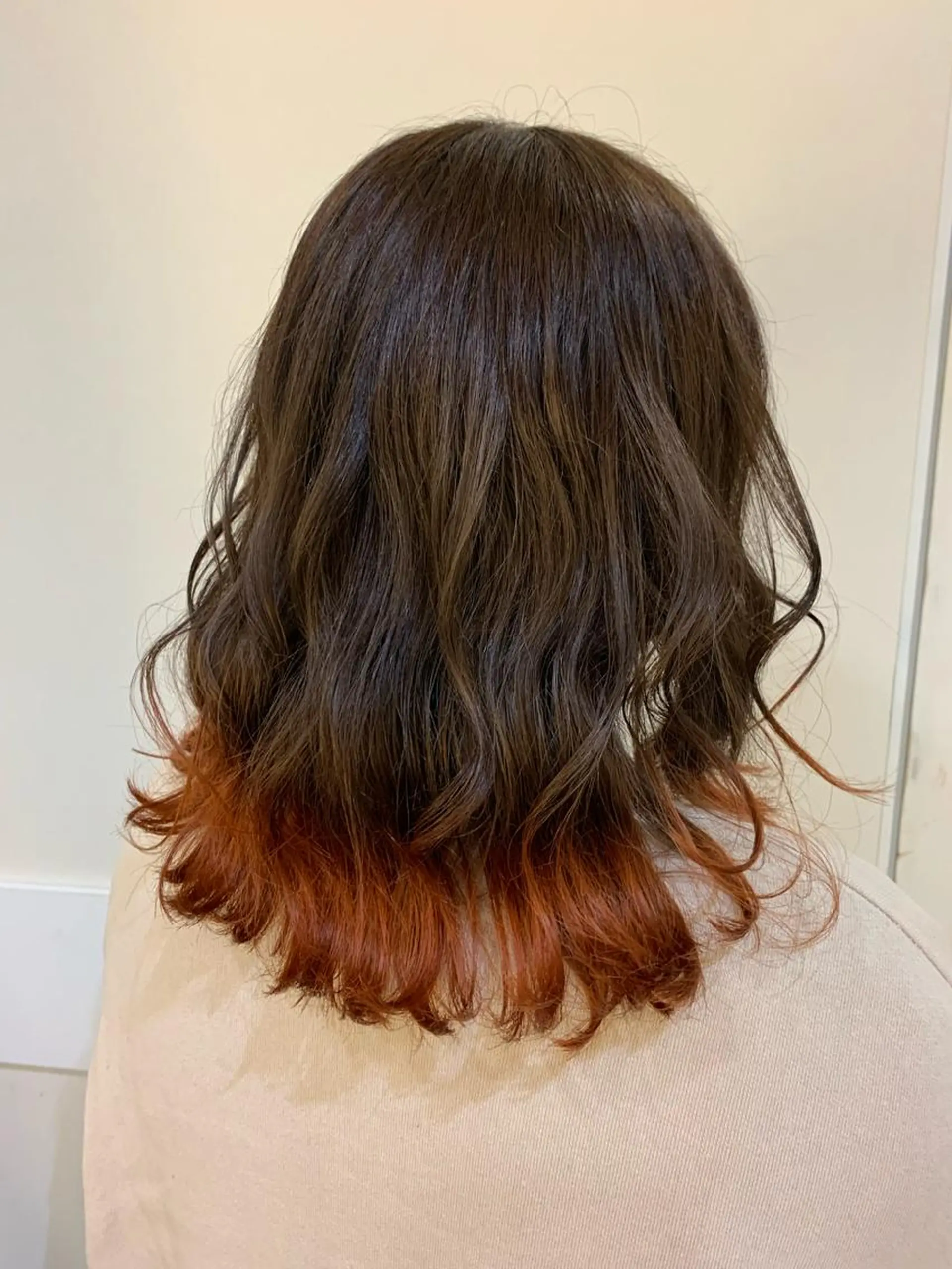 ミディアム カラー ブリーチ 広がり、まとまらない お悩み改善/ 中田のヘアスタイル