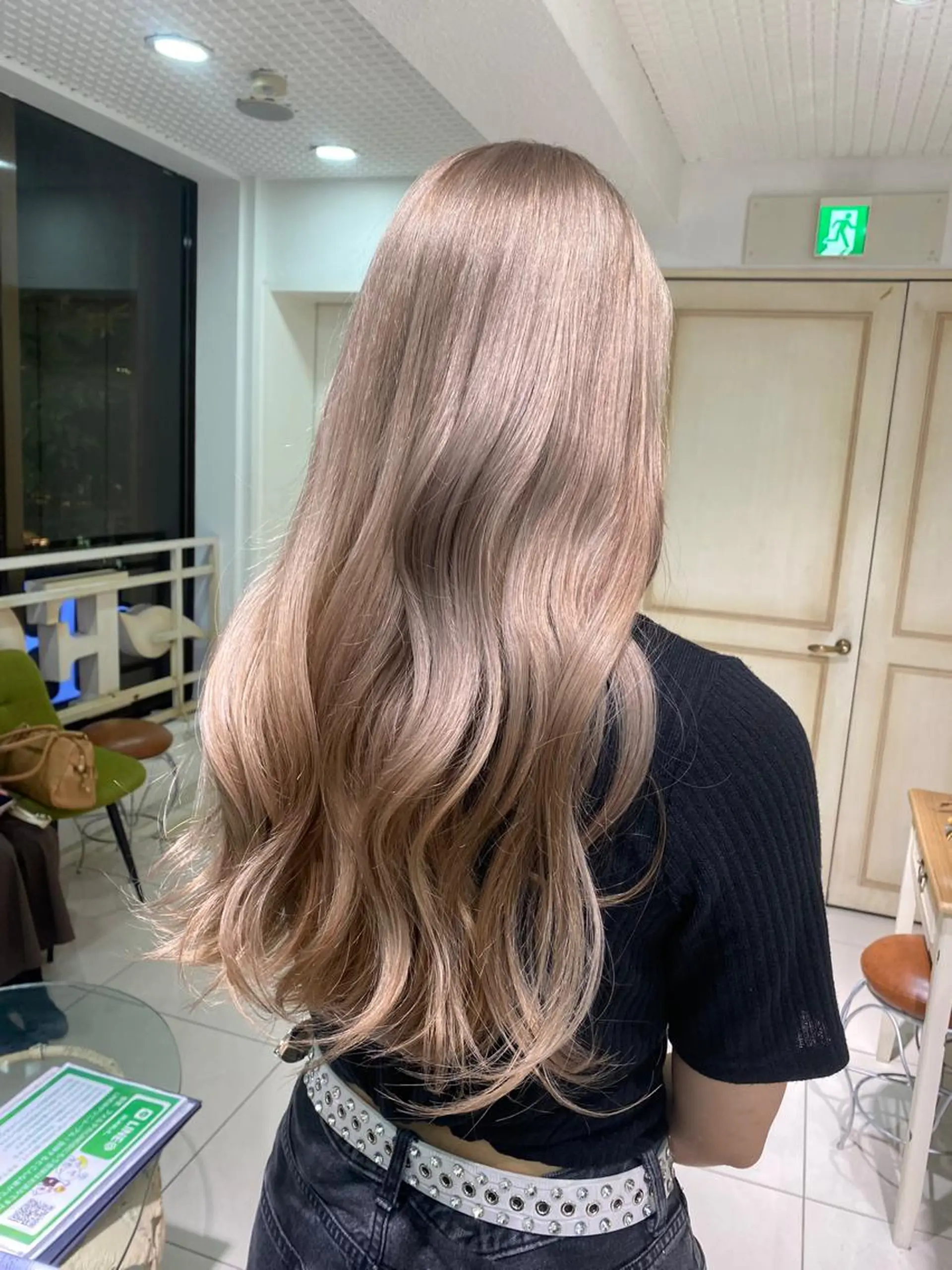 ロング カラー ヘアカラー トリートメント 透明感カラー 古山 結季🌙🖤のヘアスタイル