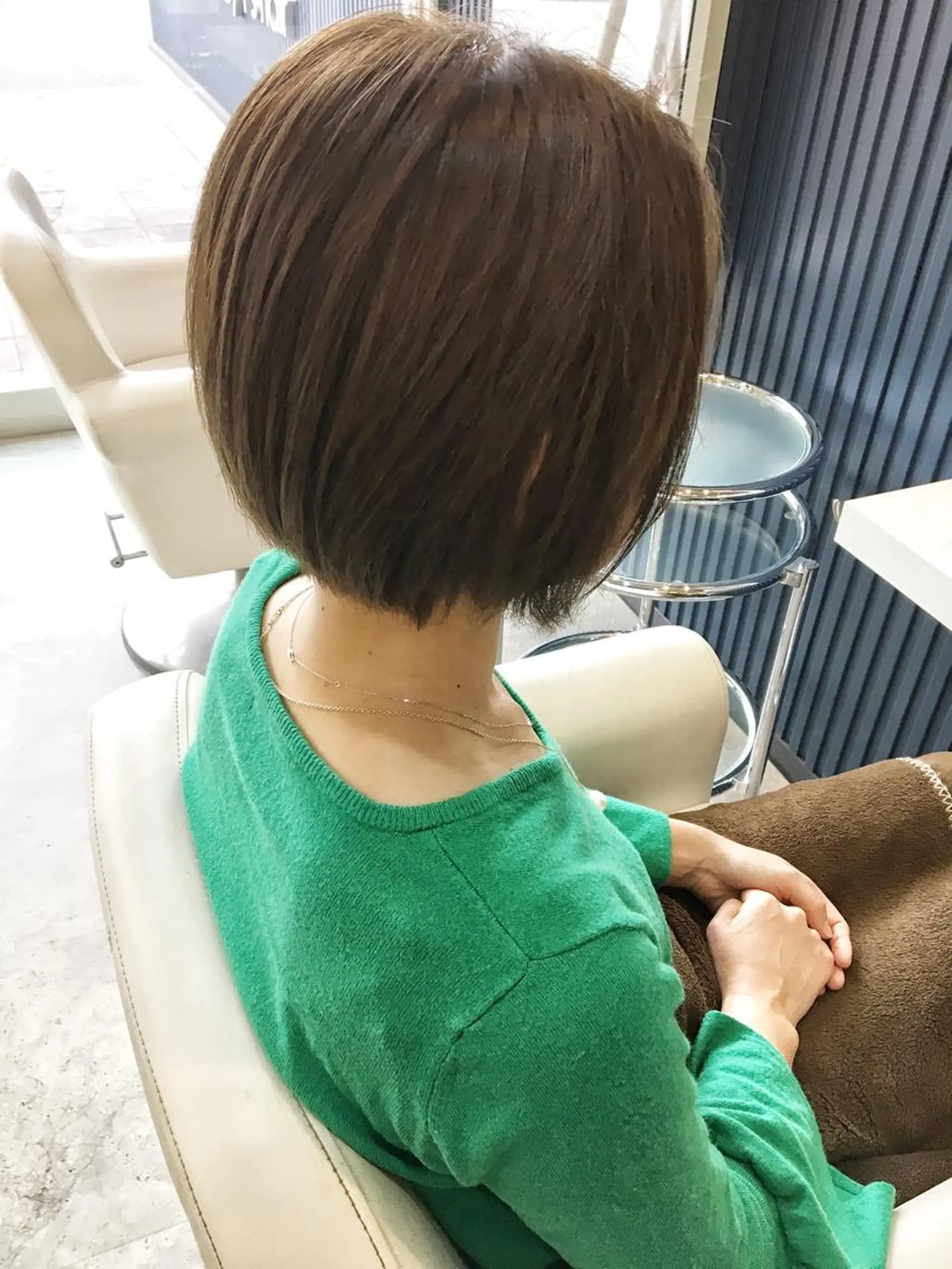 ショート カラー カット ヘアカラー 林 友美のヘアスタイル