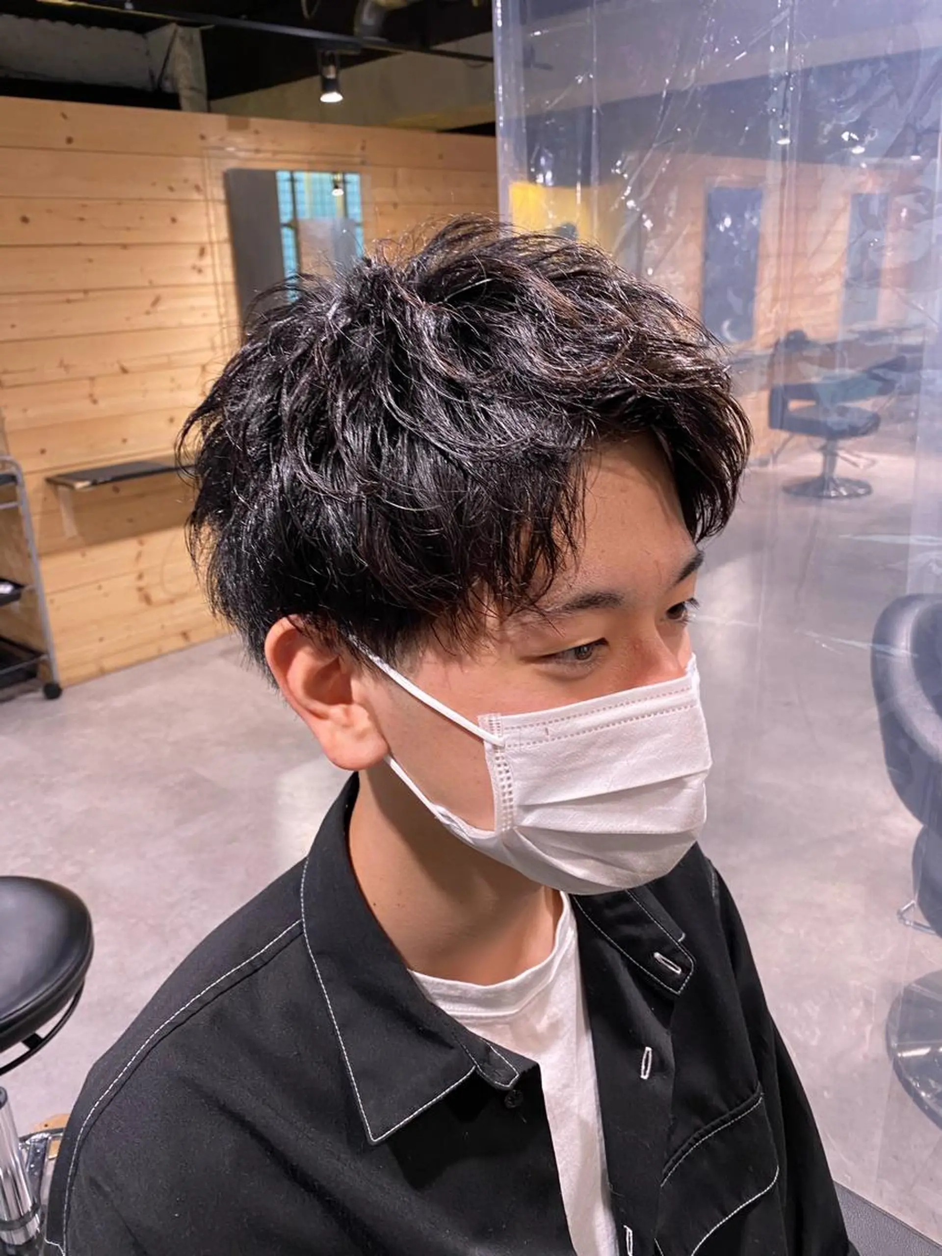 メンズ カット トリートメント ヘアセット Loy所属・メンズヘア特化 パーマ 縮毛矯正🔷のヘアスタイル