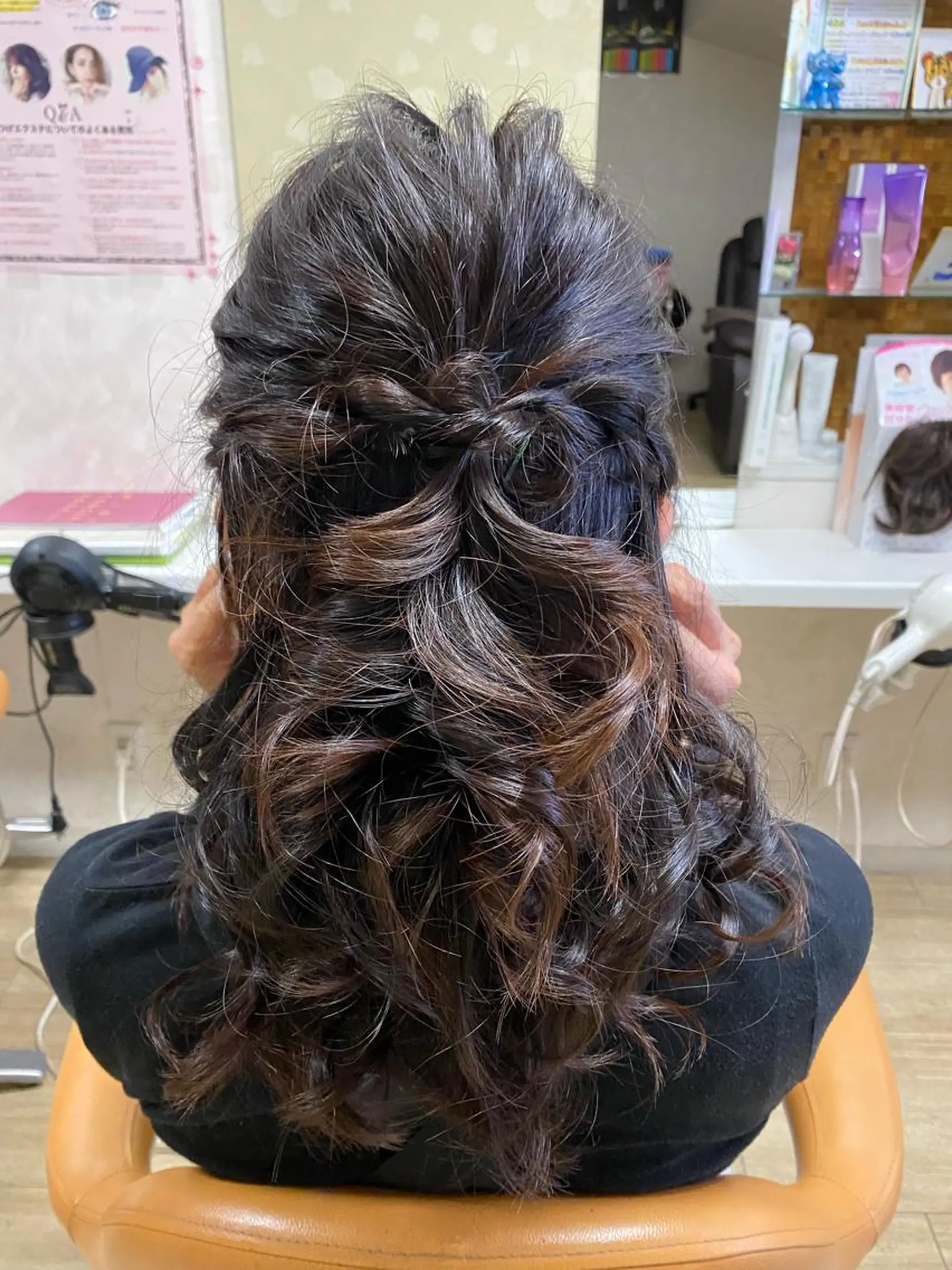 ヘアアレンジ 鍋田 彩歌のマツエク・マツパデザイン