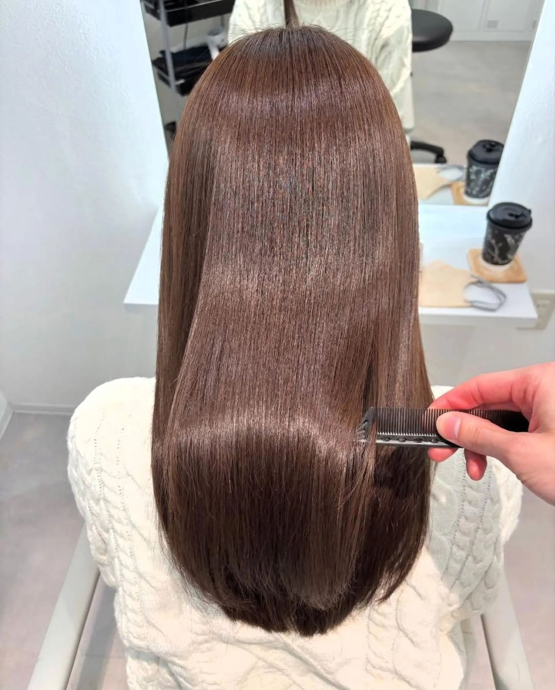 ロング 田村 瑛基のヘアスタイル