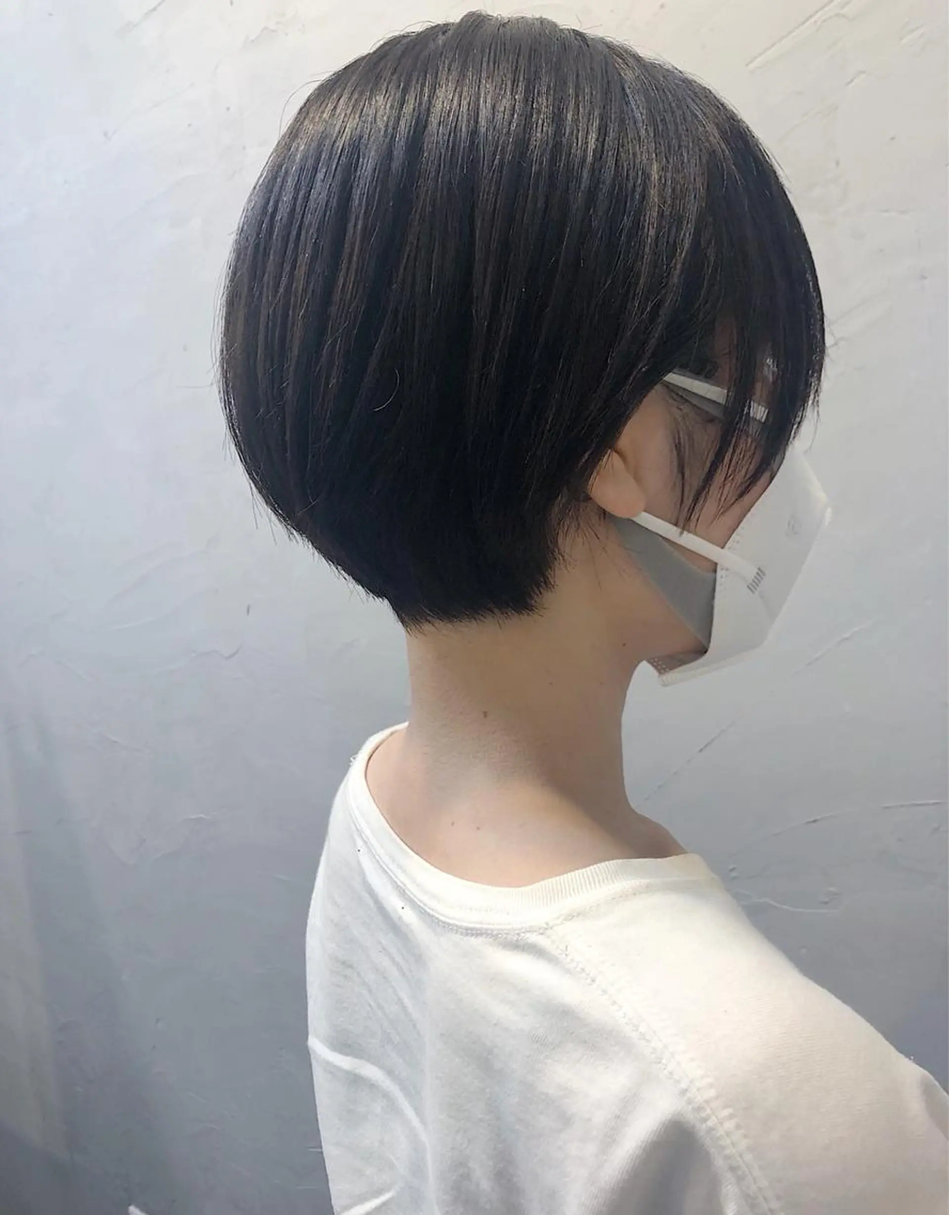 ショート 長井 美佳のヘアスタイル