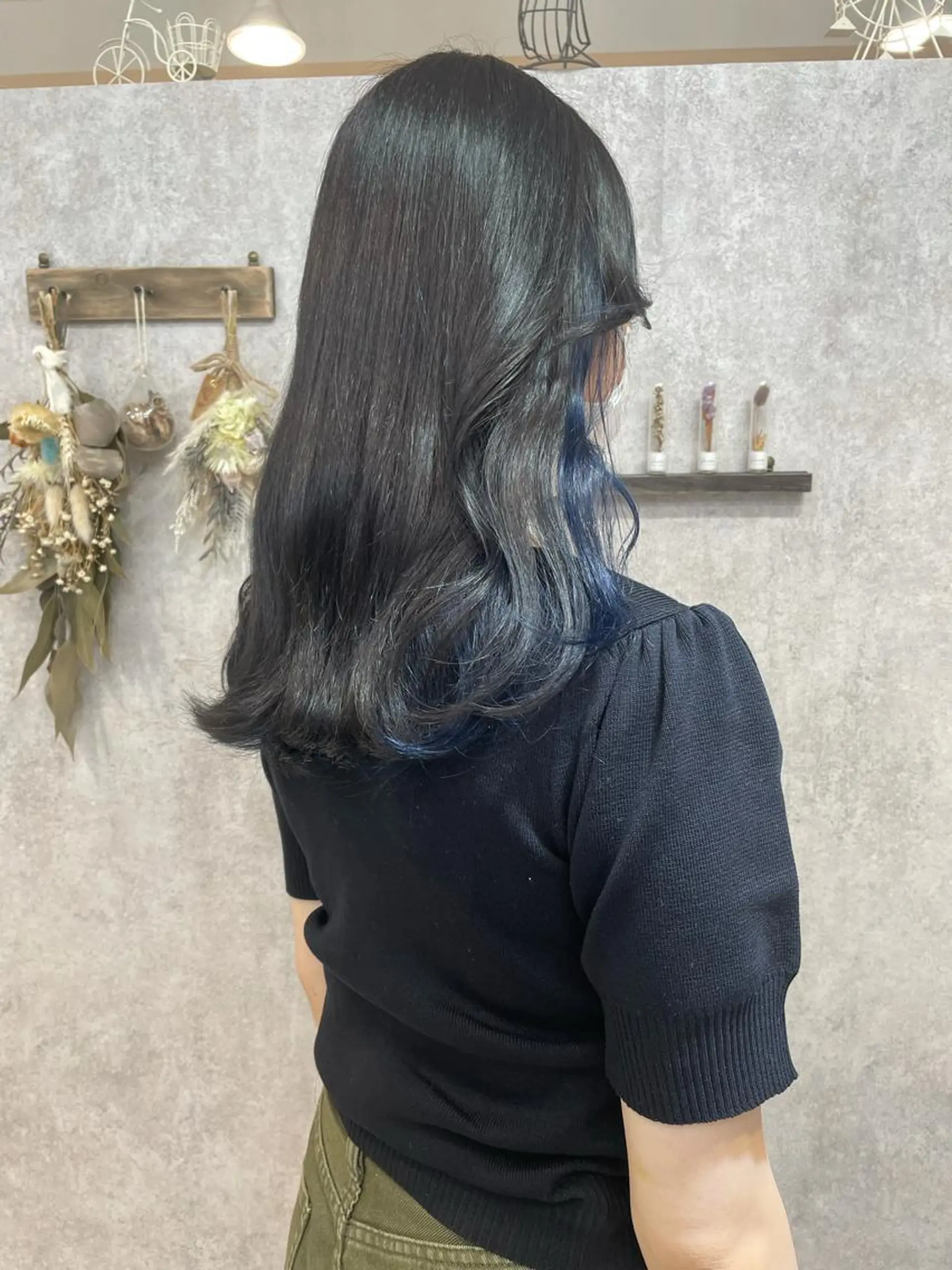 セミロング カラー ヘアアレンジ 山本 史奈のヘアスタイル