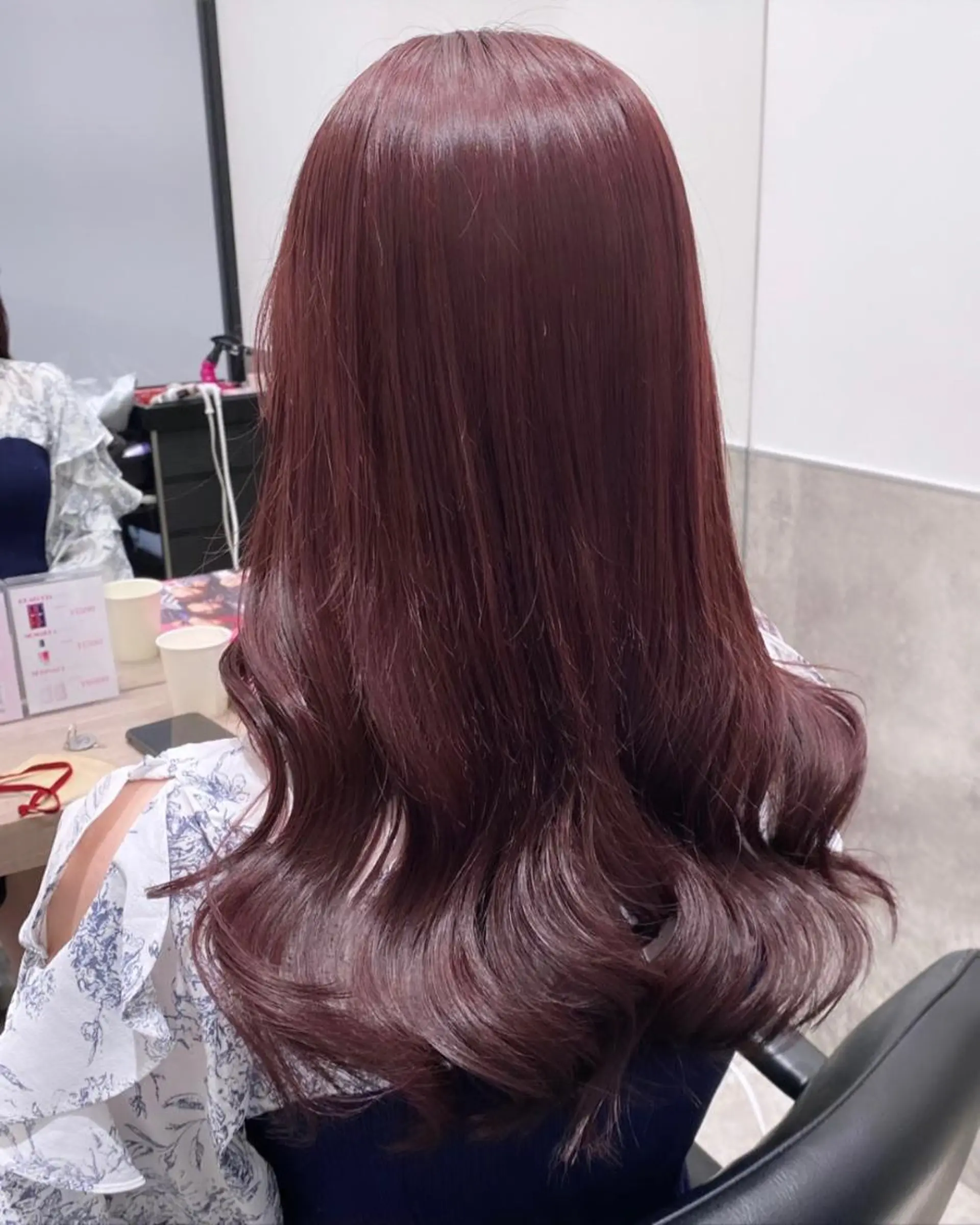 ロング カラー カット ヘアカラー トリートメント 💗ガーリーヘア🎀 saki💗のヘアスタイル