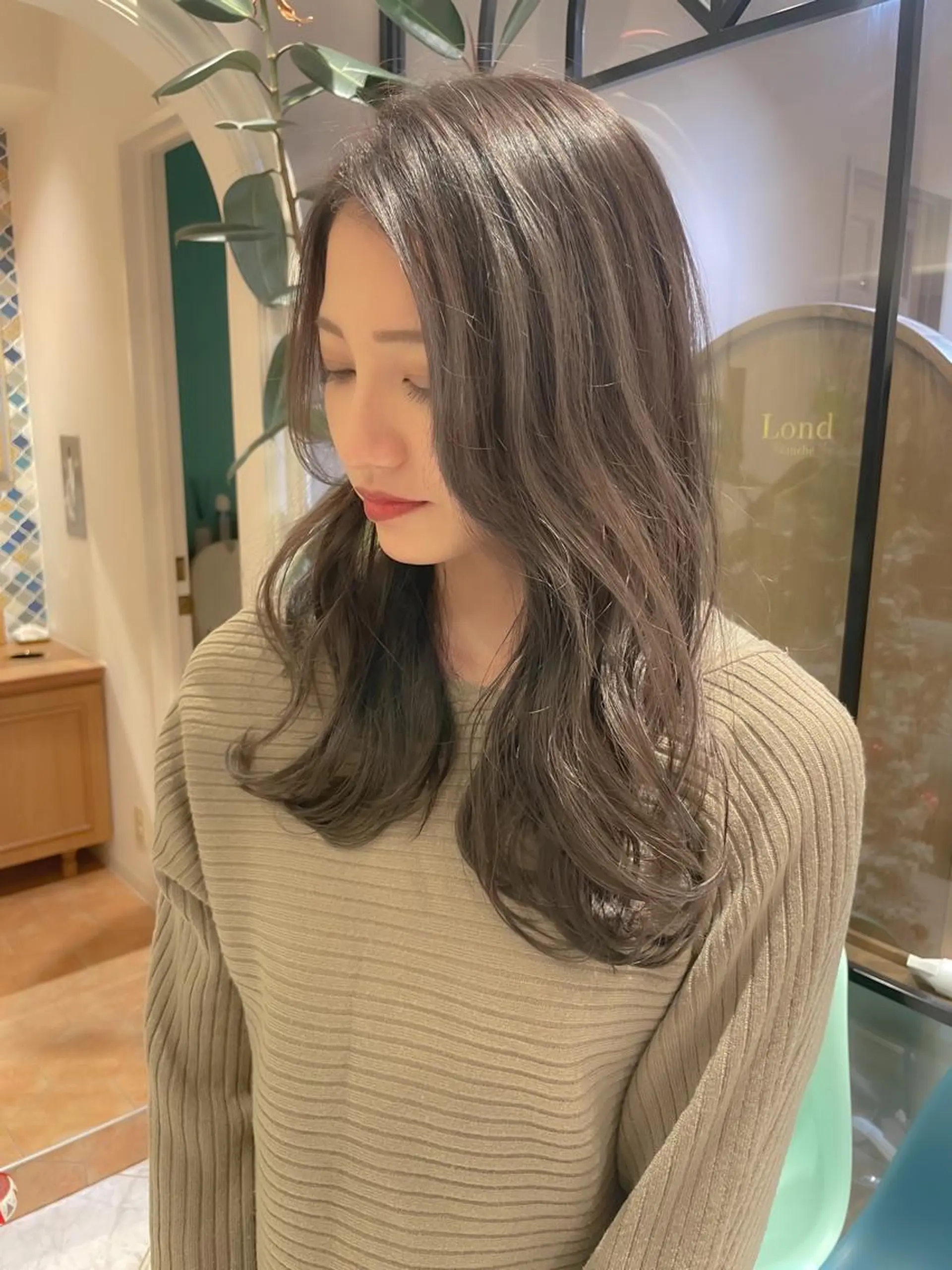 ロング カラー ヘアカラー トリートメント レイヤー/韓国ヘア 縮毛矯正🫧鈴木颯のヘアスタイル