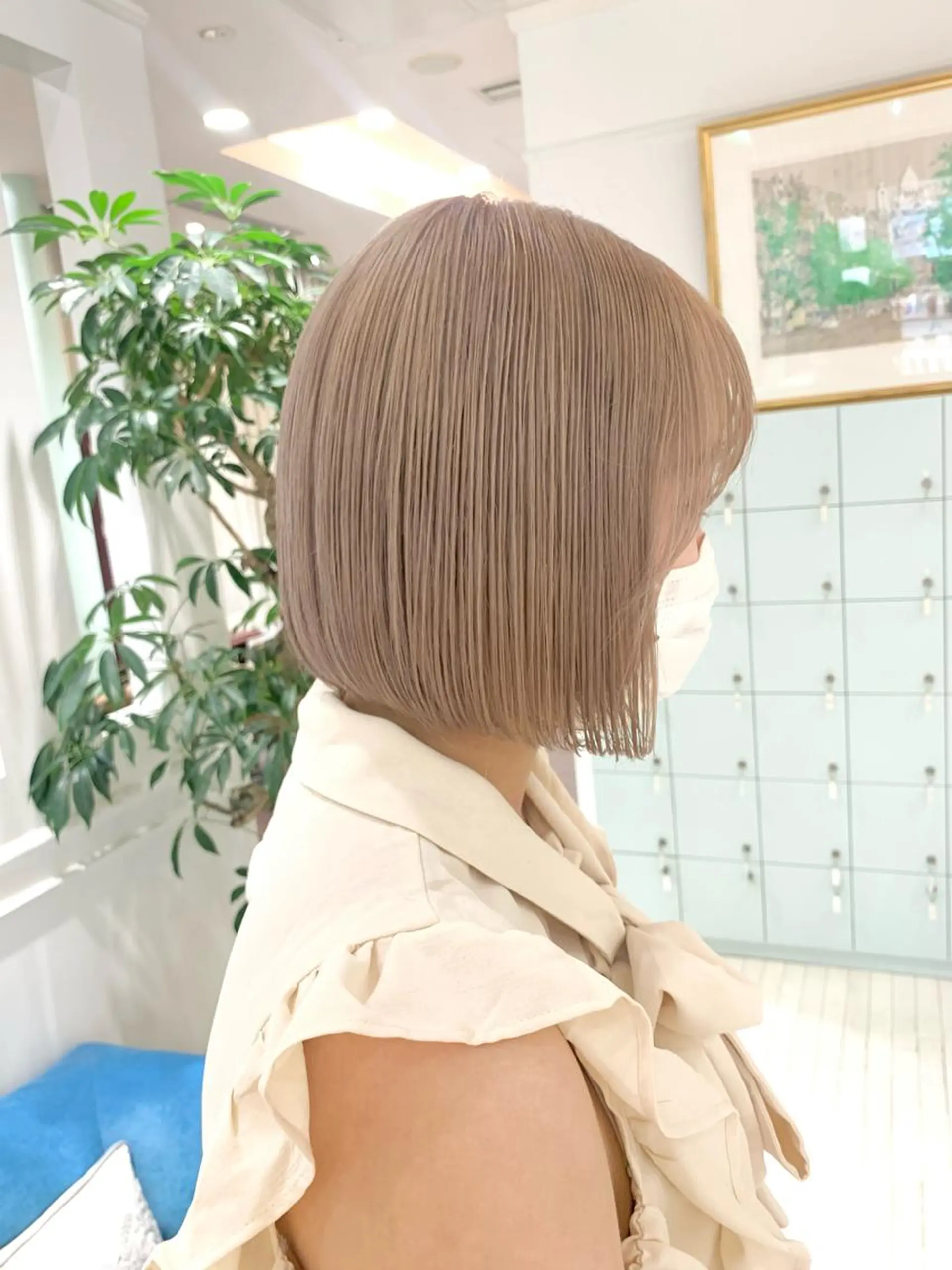 ショート カラー カット ヘアカラー トリートメント ヘアセット 🫧艶ダブルカラー ブリーチ🫧トモヤのヘアスタイル