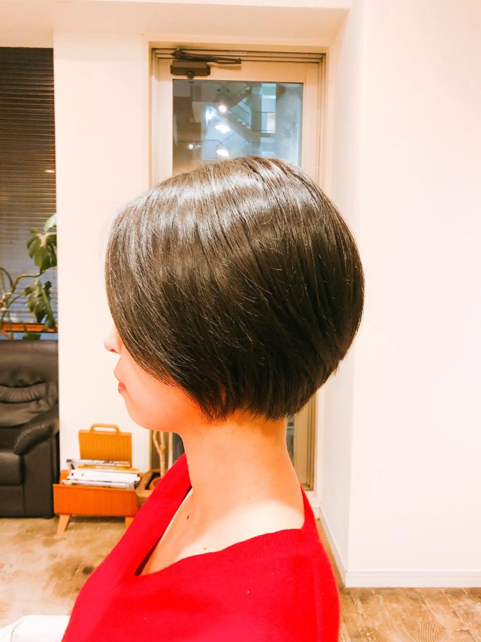 ショート ボブ×縮毛矯正 ryotaのヘアスタイル