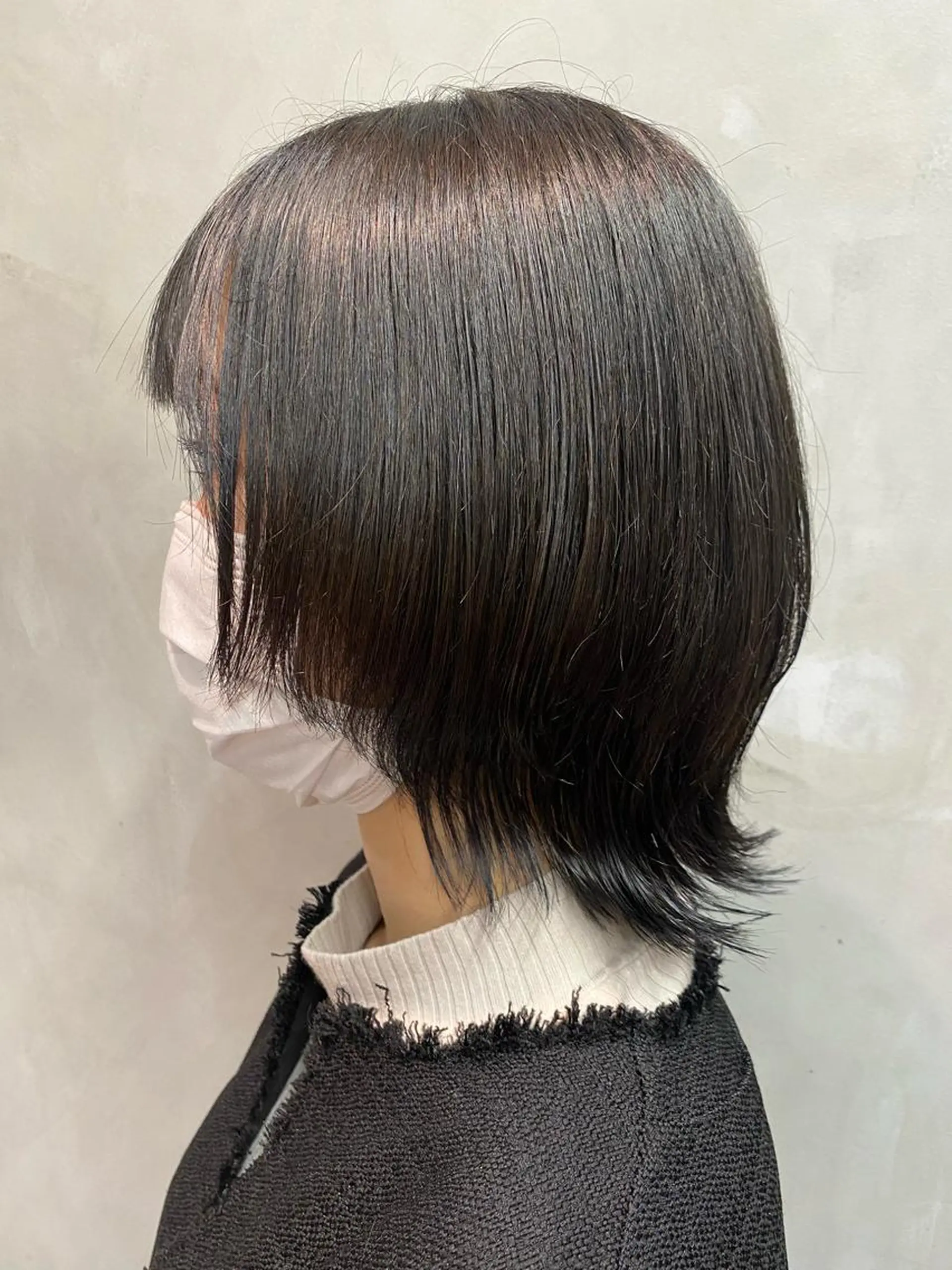 ショート ショートヘア ウルフカット カット hina💟 透明感カラーのヘアスタイル