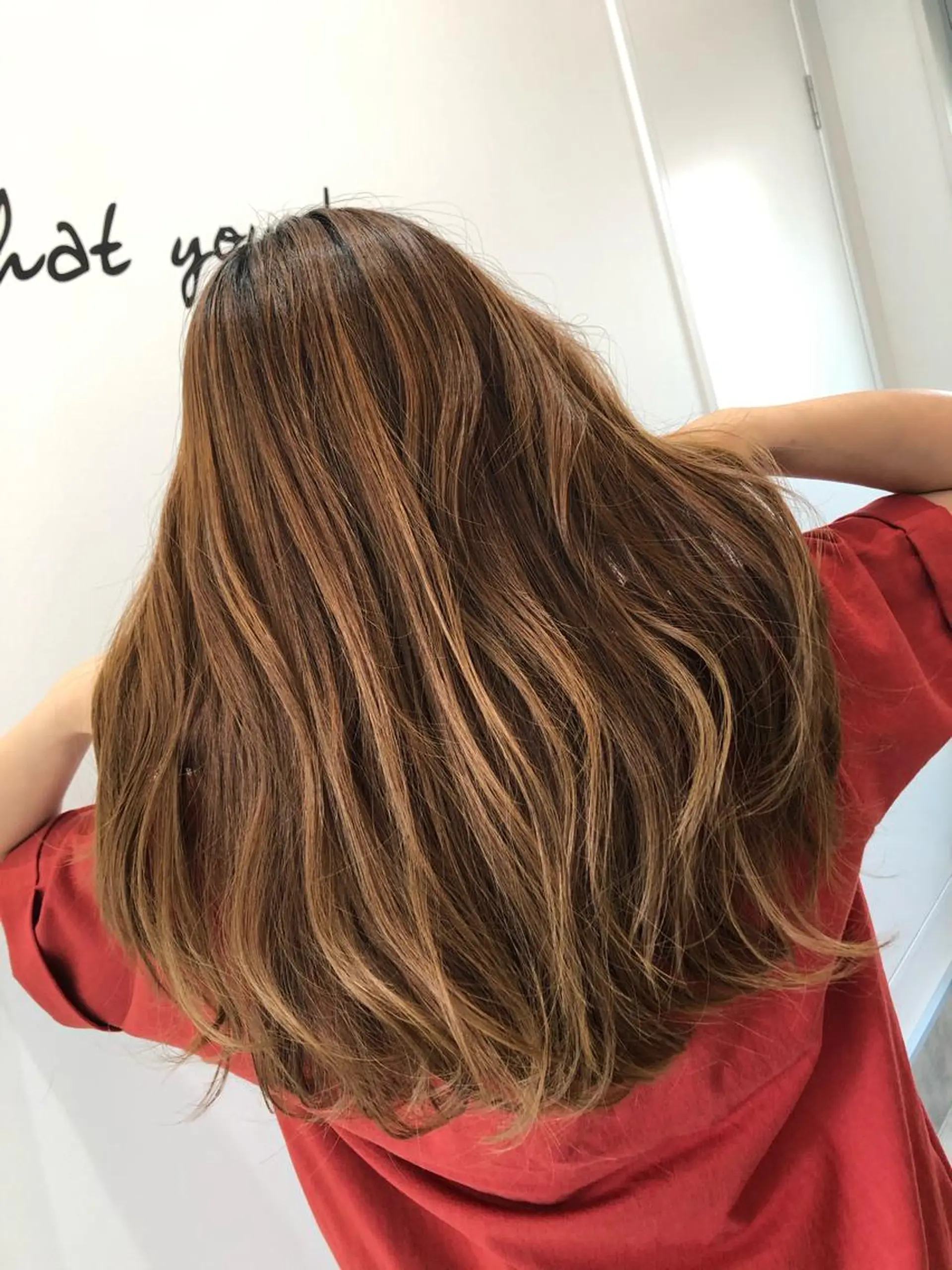 ロング カラー 河内 元伸のヘアスタイル