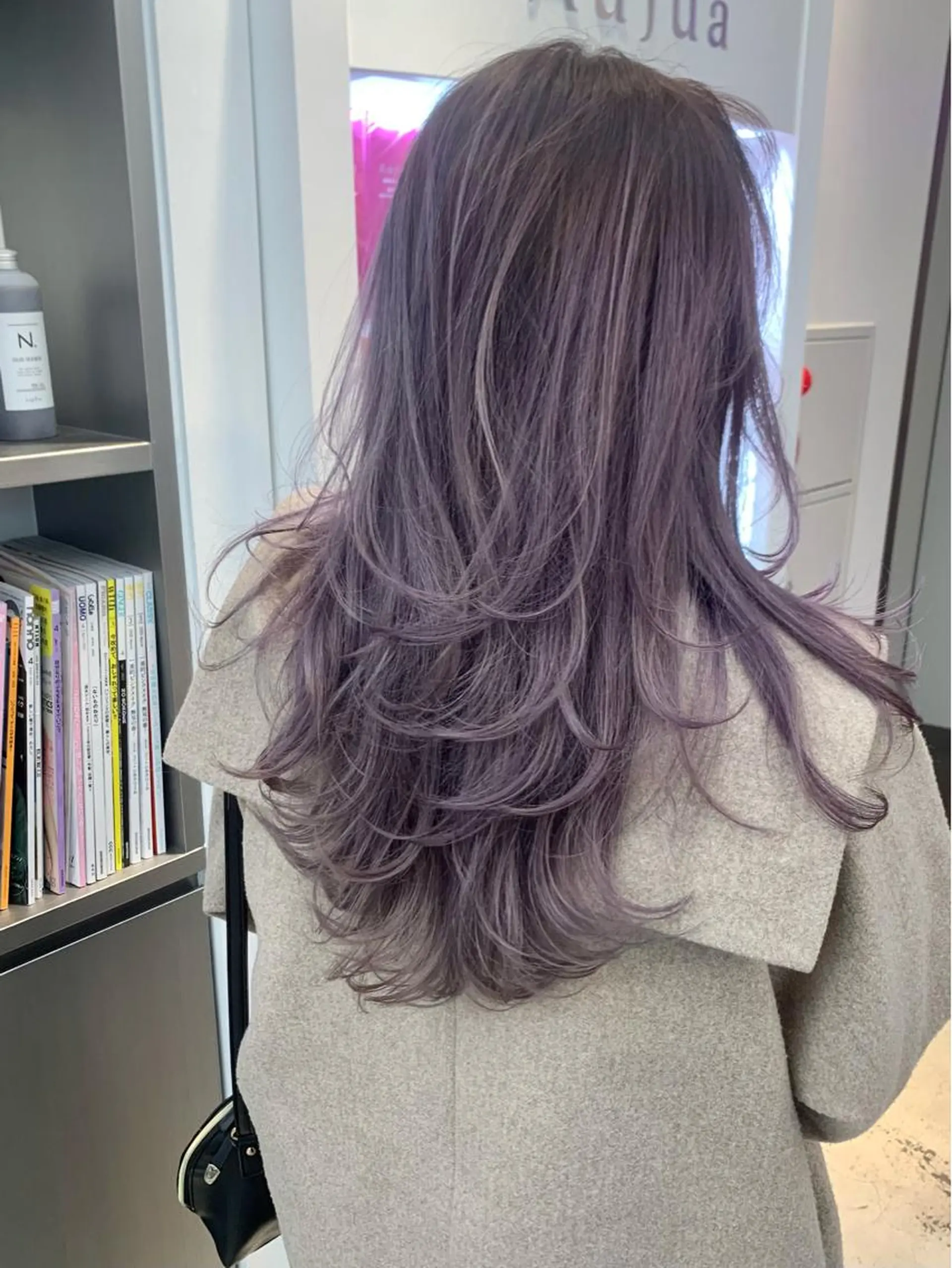 ロング カラー ヘアアレンジ ハイトーン/美髪矯正 🍃大江拓実のヘアスタイル