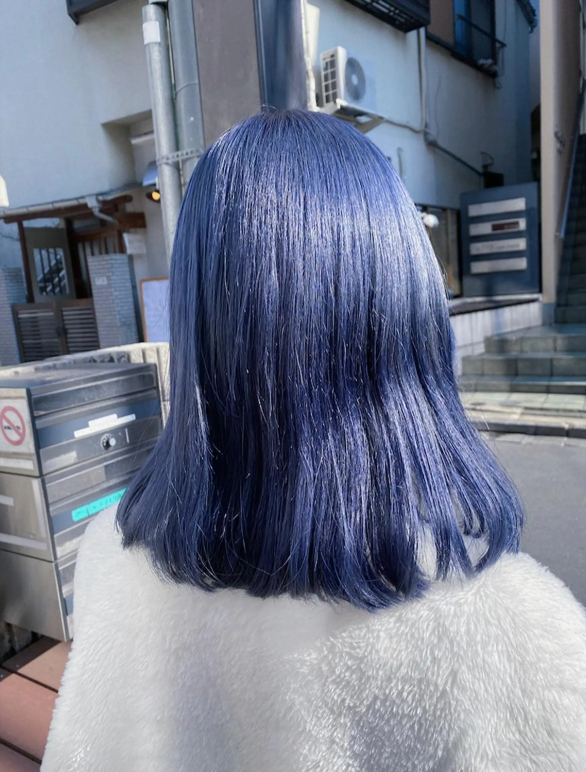 ミディアム カラー ヘアアレンジ ヘアカラー トリートメント 韓国レイヤーカット/ 儚げカラーチナツのヘアスタイル