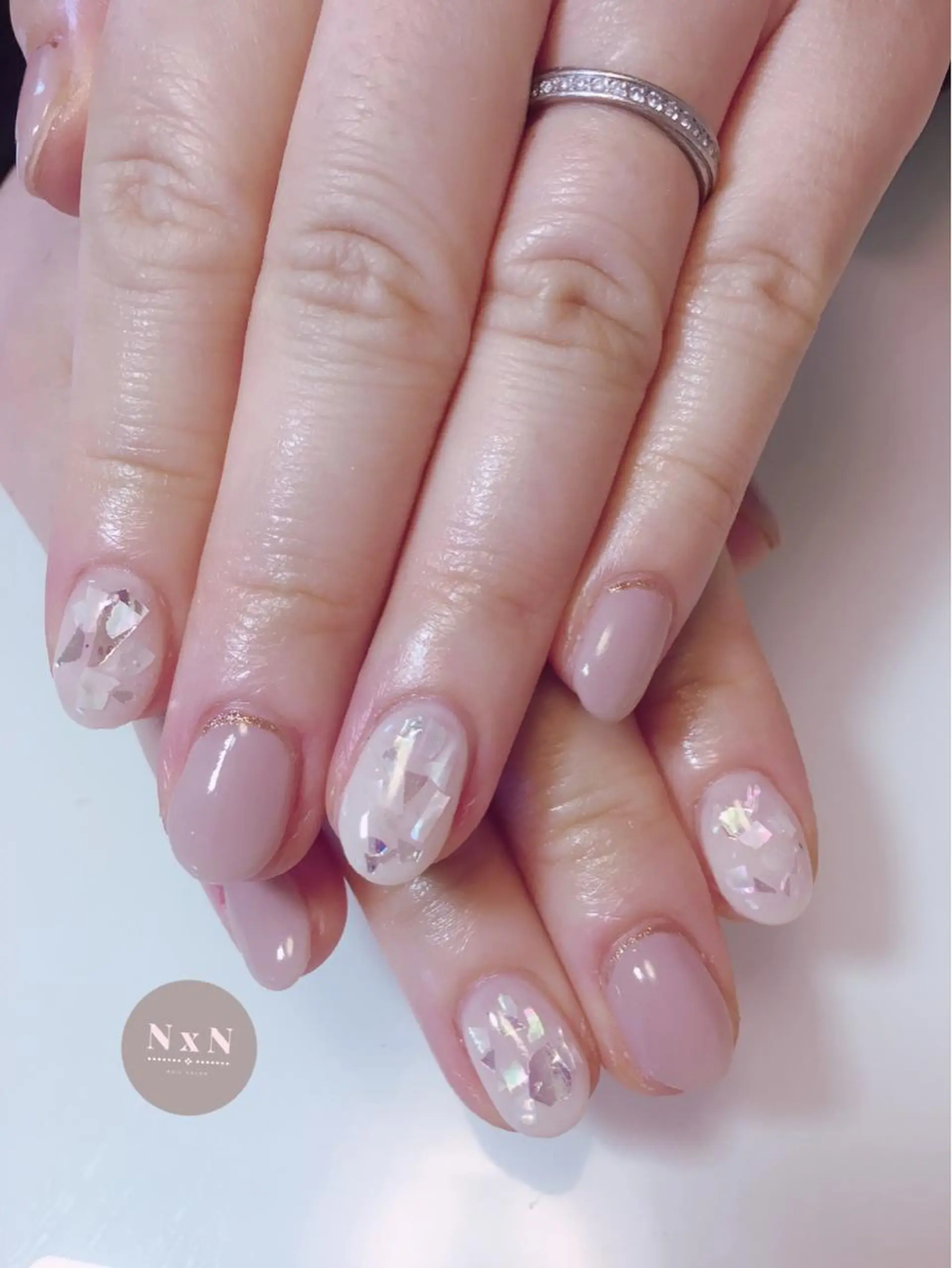 ネイル ジェルネイル ぷっくりネイル ハンドネイル nail salon N×Nのネイルデザイン