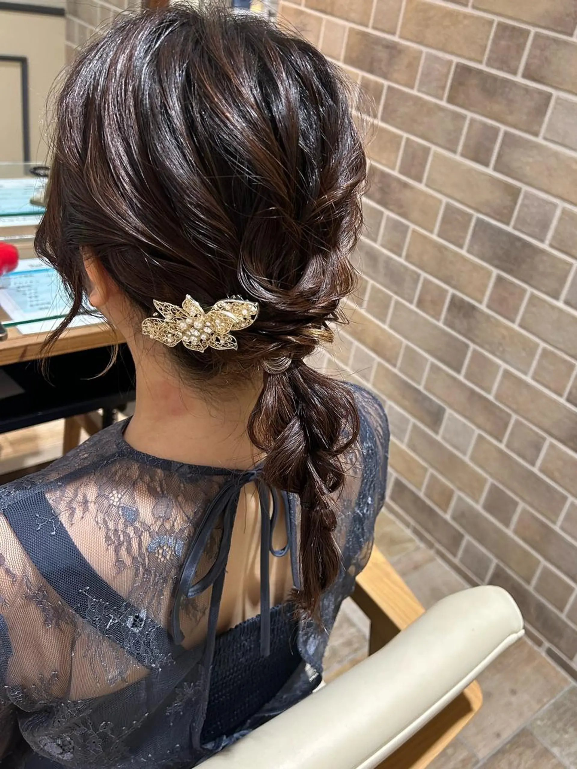 ヘアアレンジ ヘアセット 須藤 向日葵のヘアスタイル